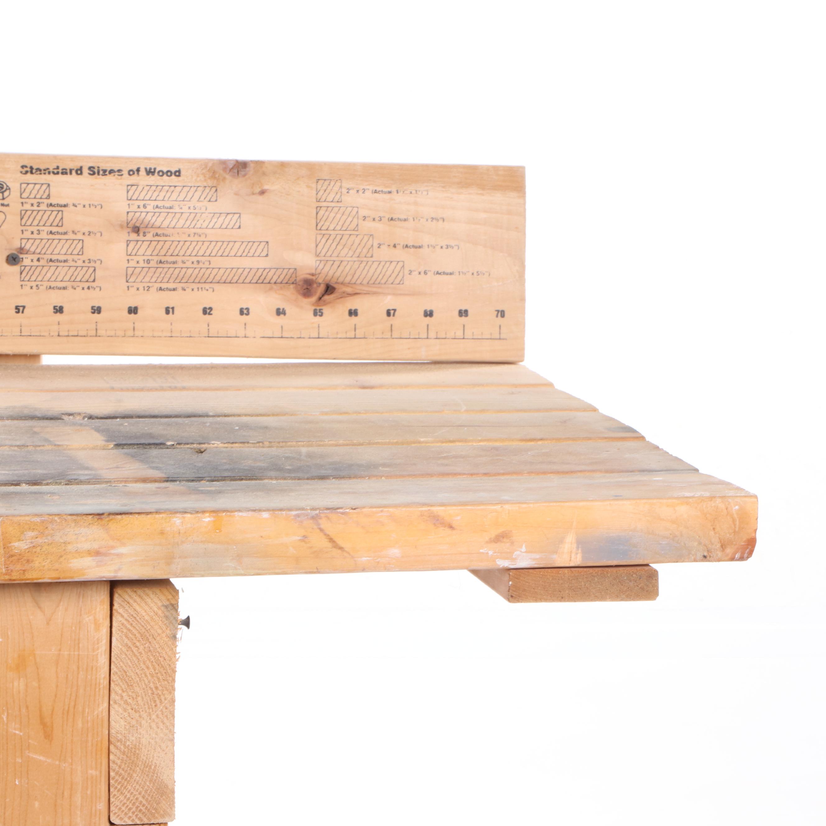 Tradesman Modern Pine Workbench