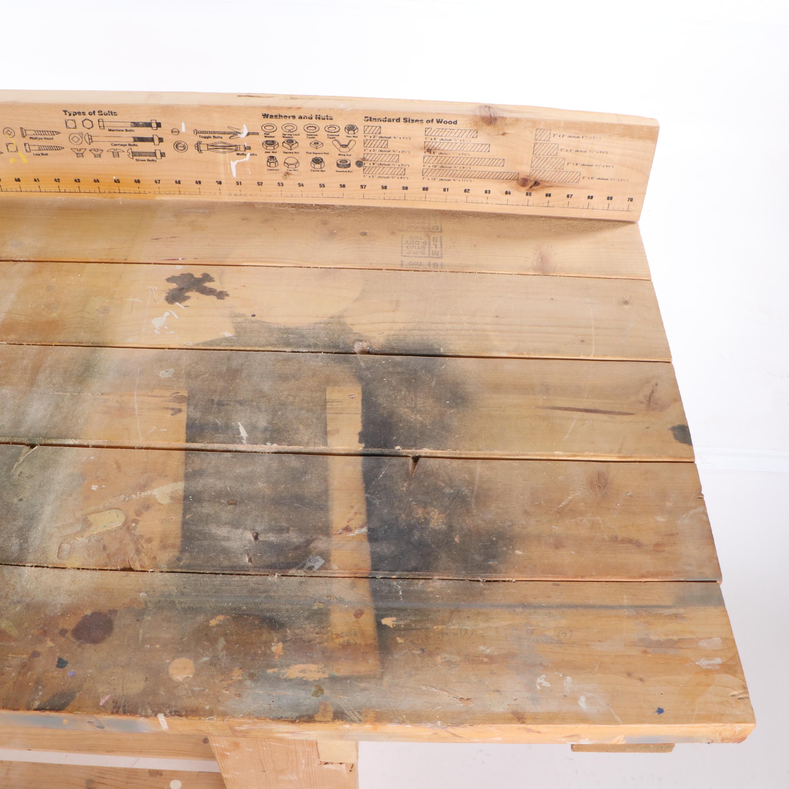 Tradesman Modern Pine Workbench