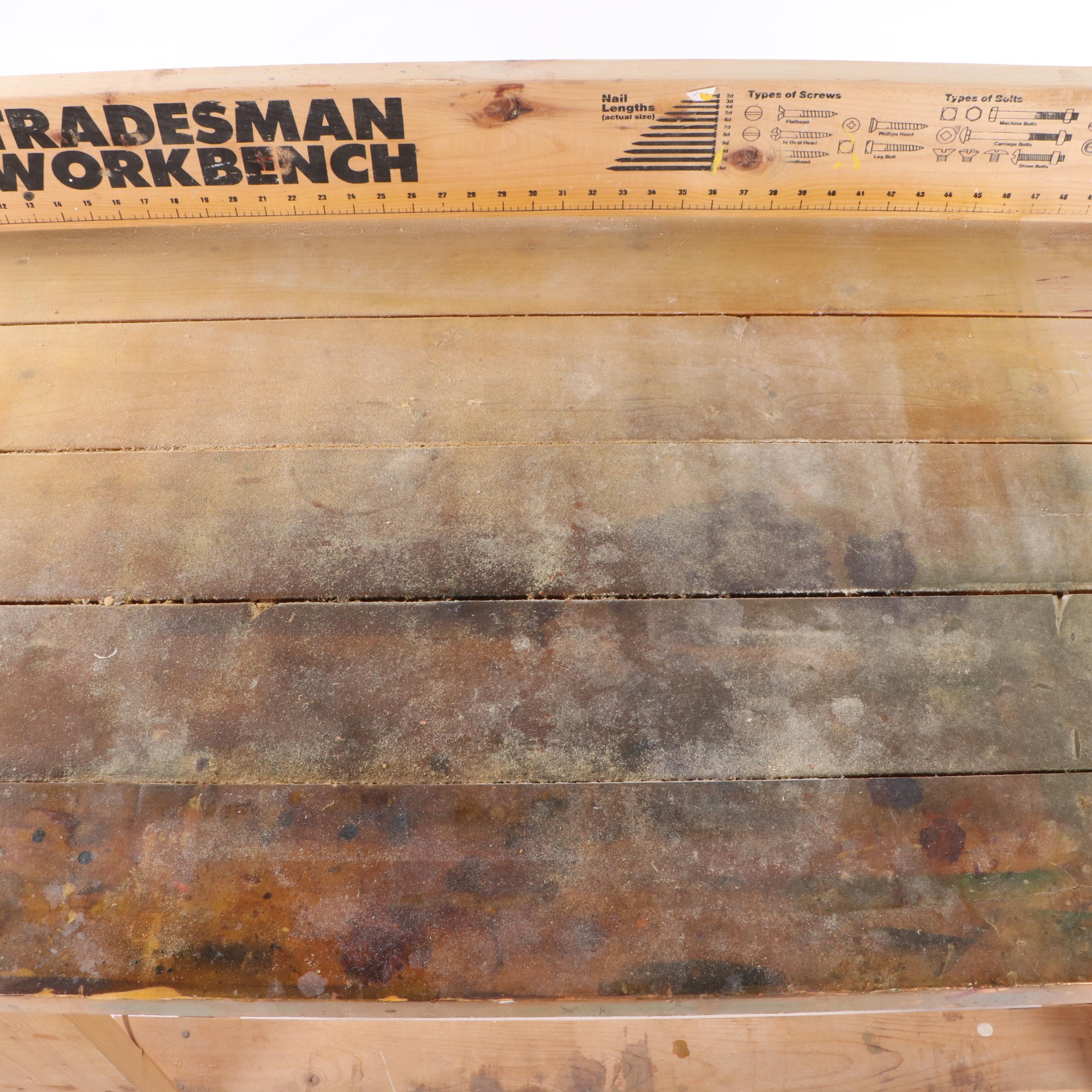 Tradesman Modern Pine Workbench