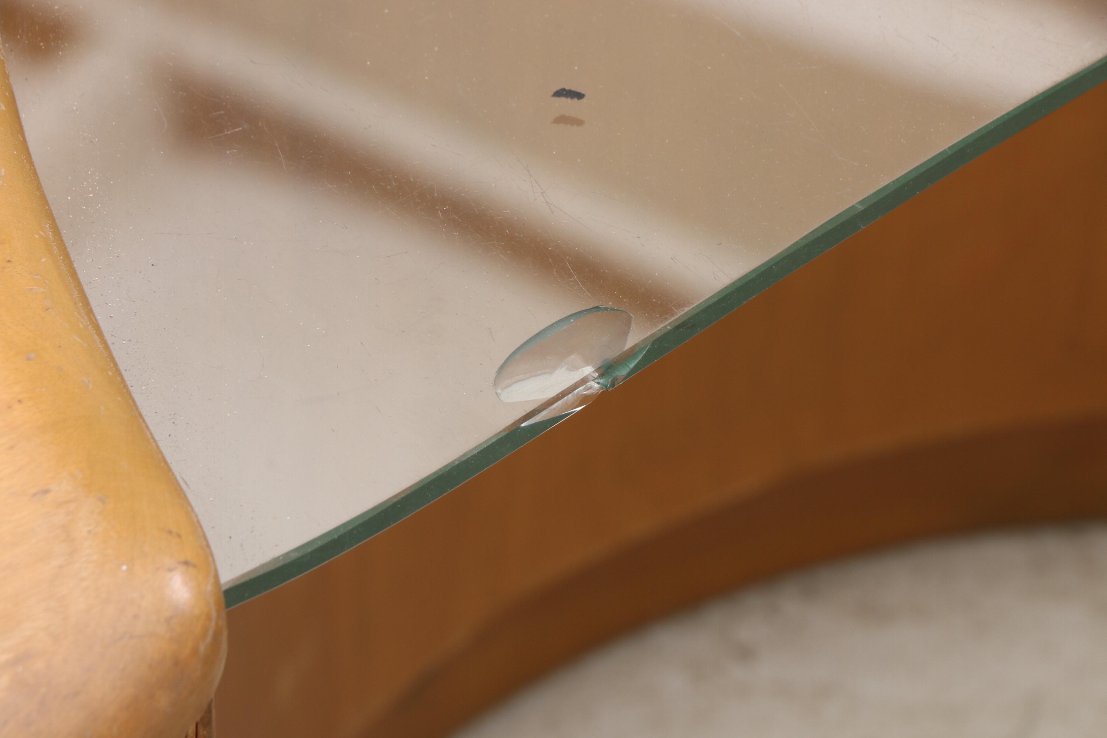 Art Deco Style Vanity Dresser with Mirror and Stool