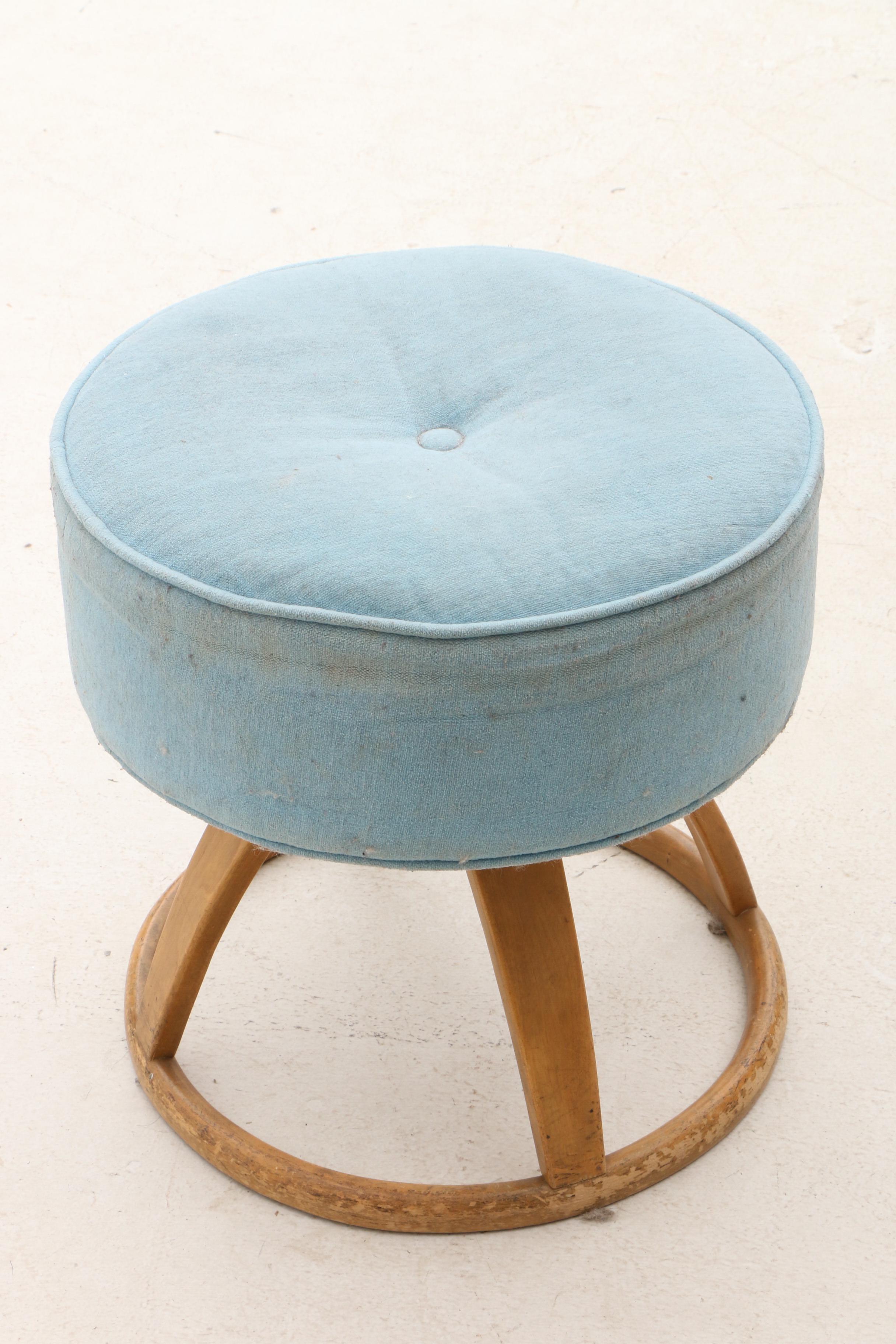 Art Deco Style Vanity Dresser with Mirror and Stool