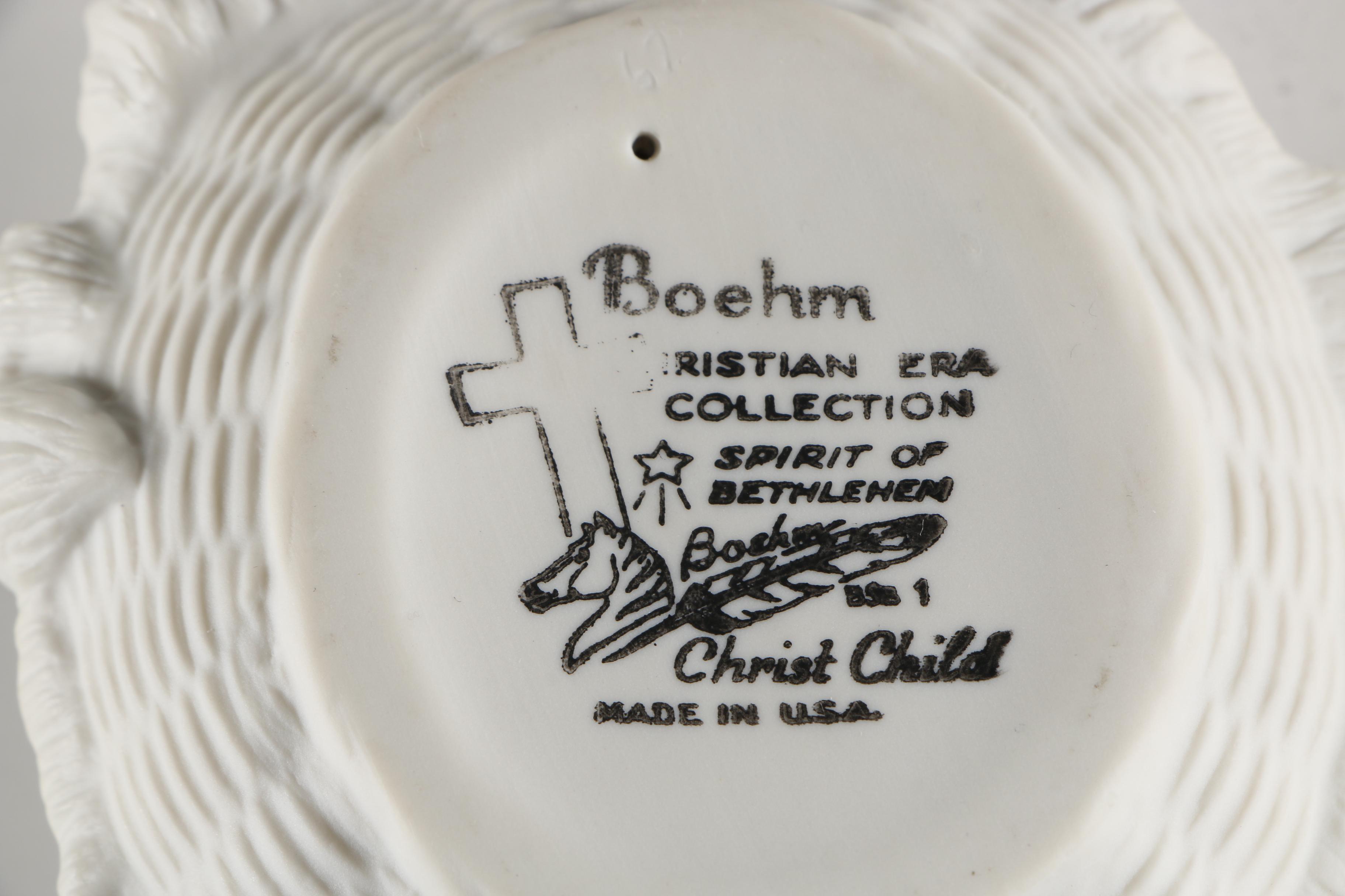 Boehm "Spirit of Bethlehem" Bisque Porcelain Nativity Figurines