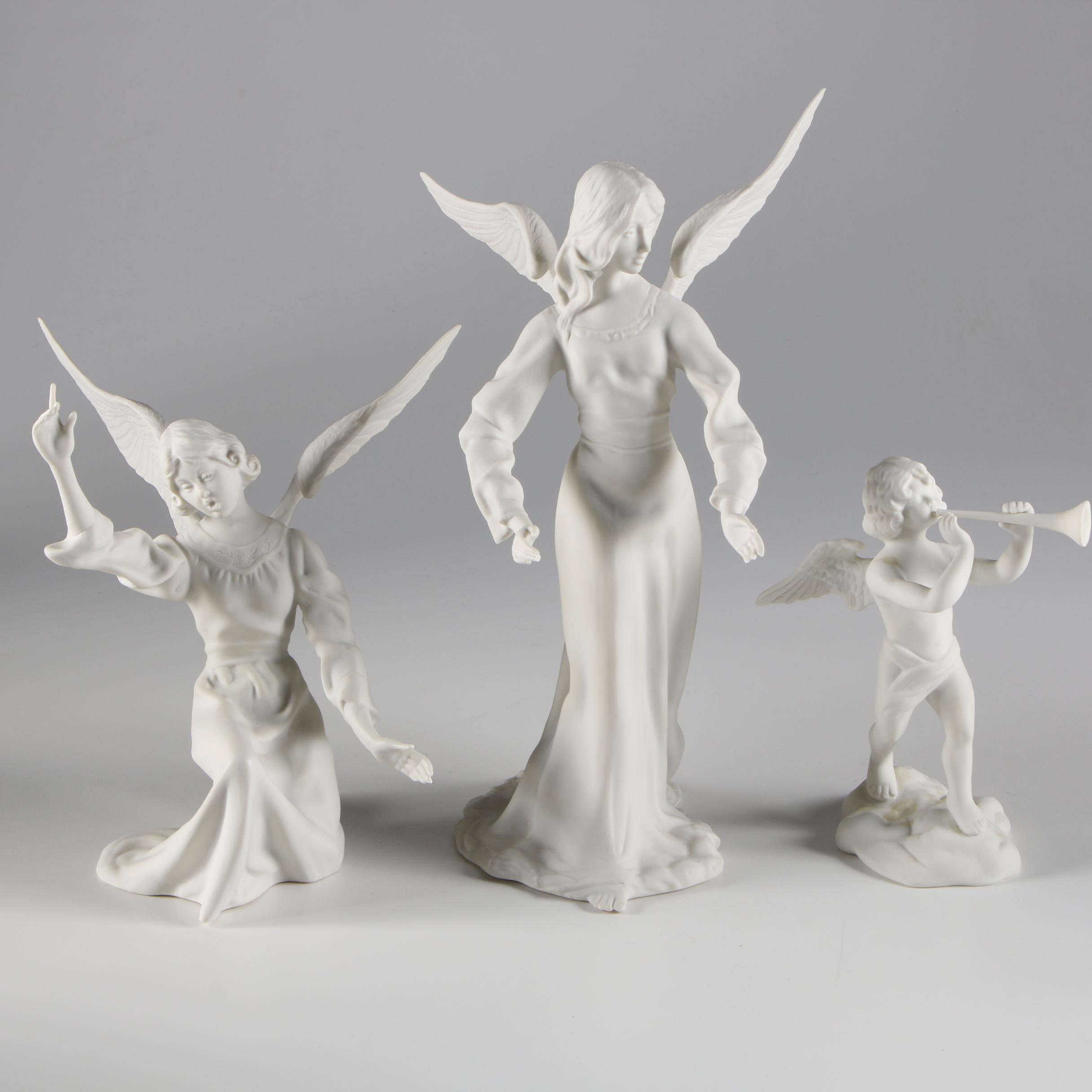 Boehm "Spirit of Bethlehem" Bisque Porcelain Nativity Figurines