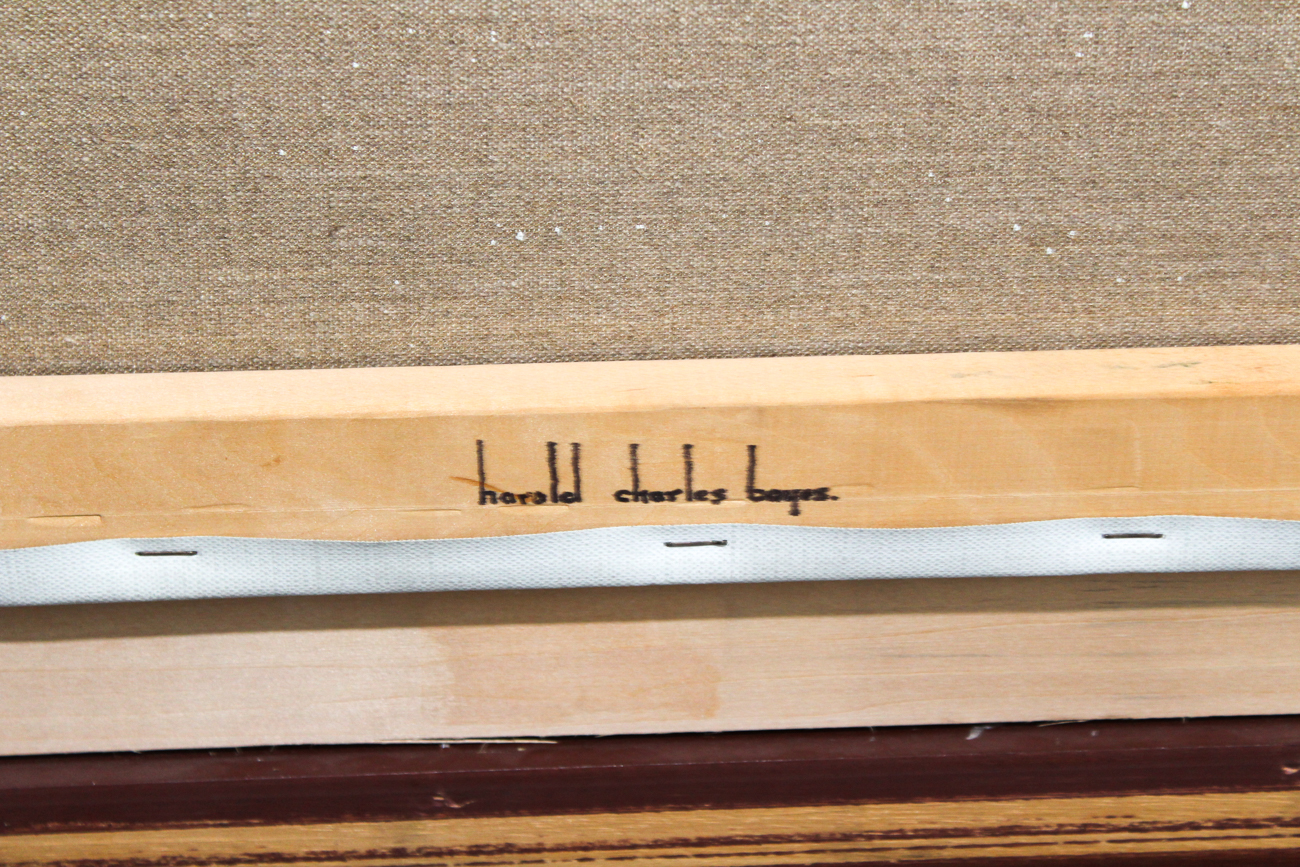 Harold Charles Boyes Oil Painting "Dammar"