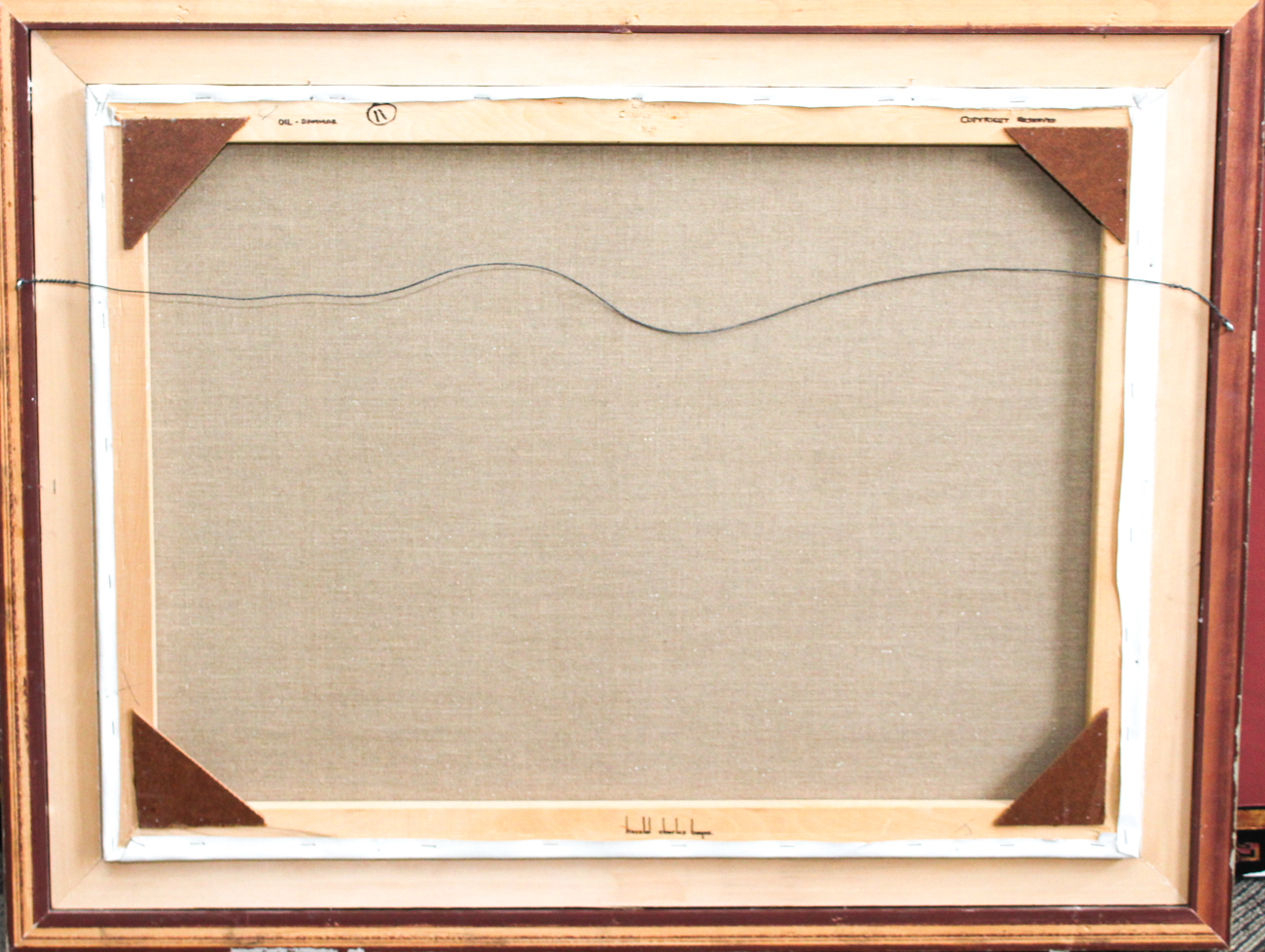 Harold Charles Boyes Oil Painting "Dammar"