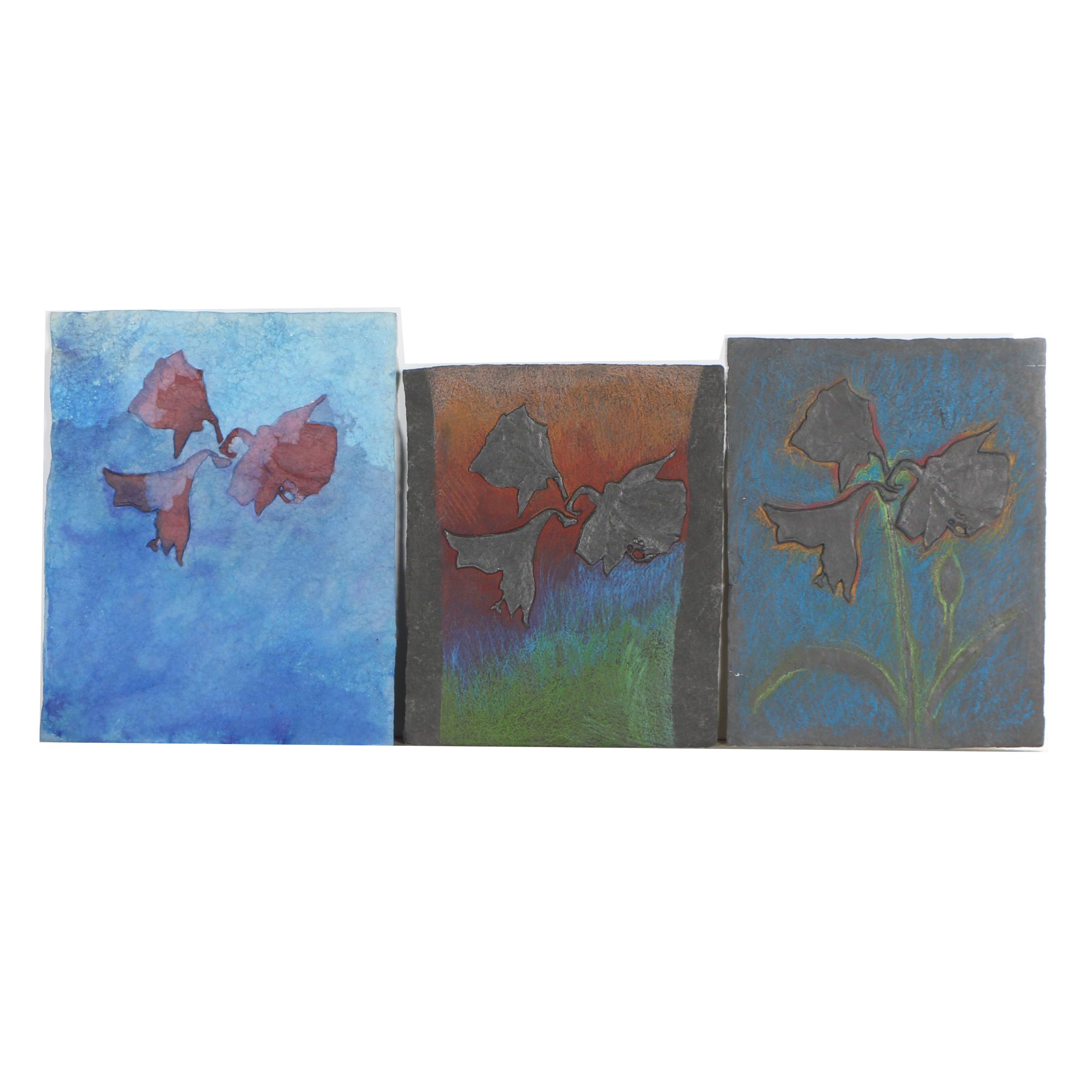 John Tuska Cast Paper Reliefs