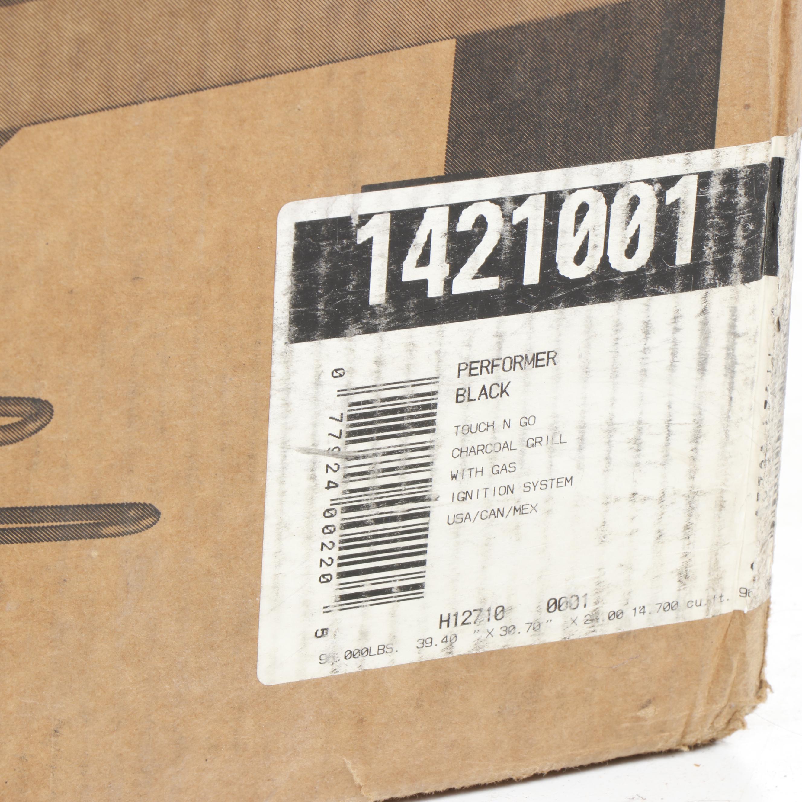 Weber Performer Charcoal Grill with Gas Ignition System and Accessories