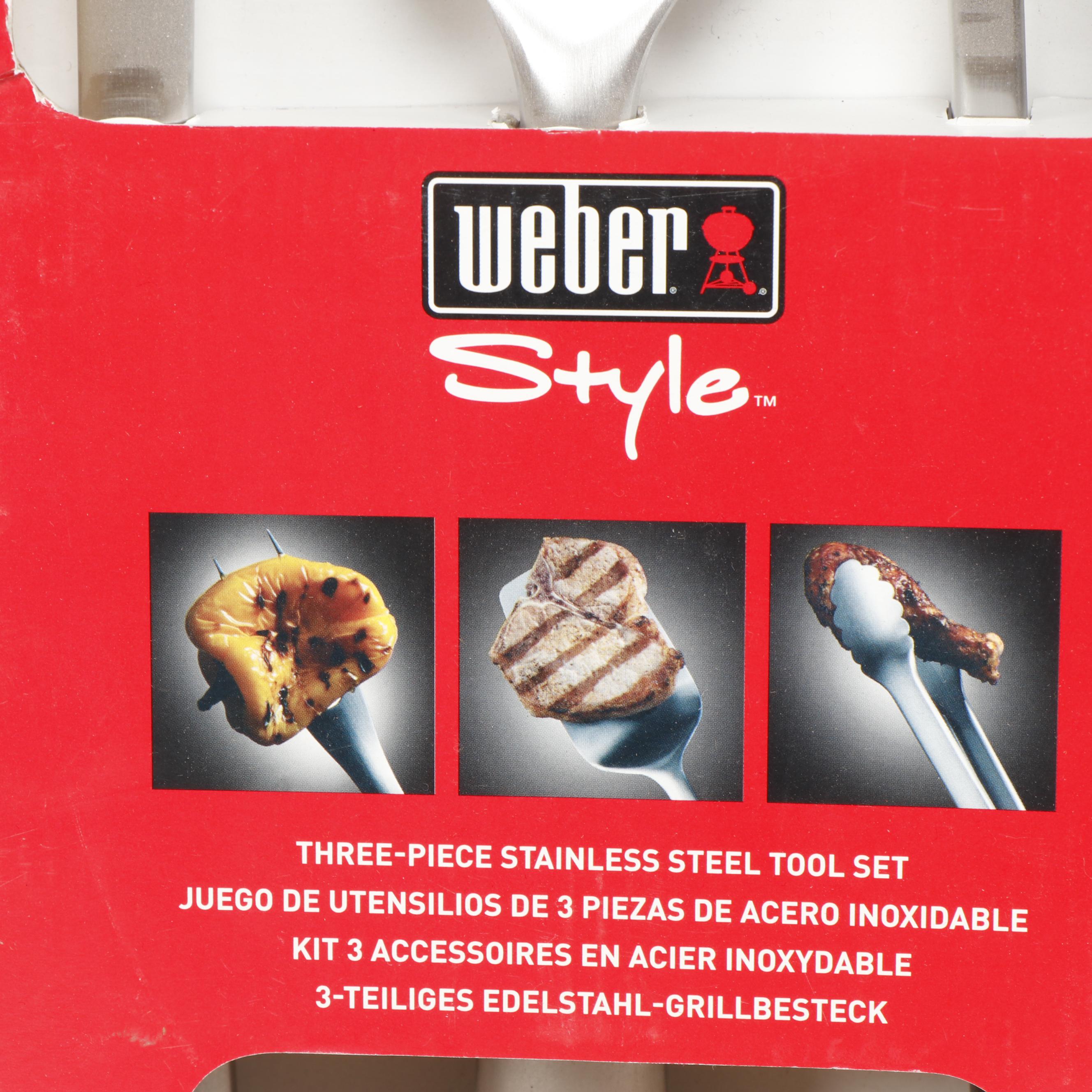 Weber Performer Charcoal Grill with Gas Ignition System and Accessories