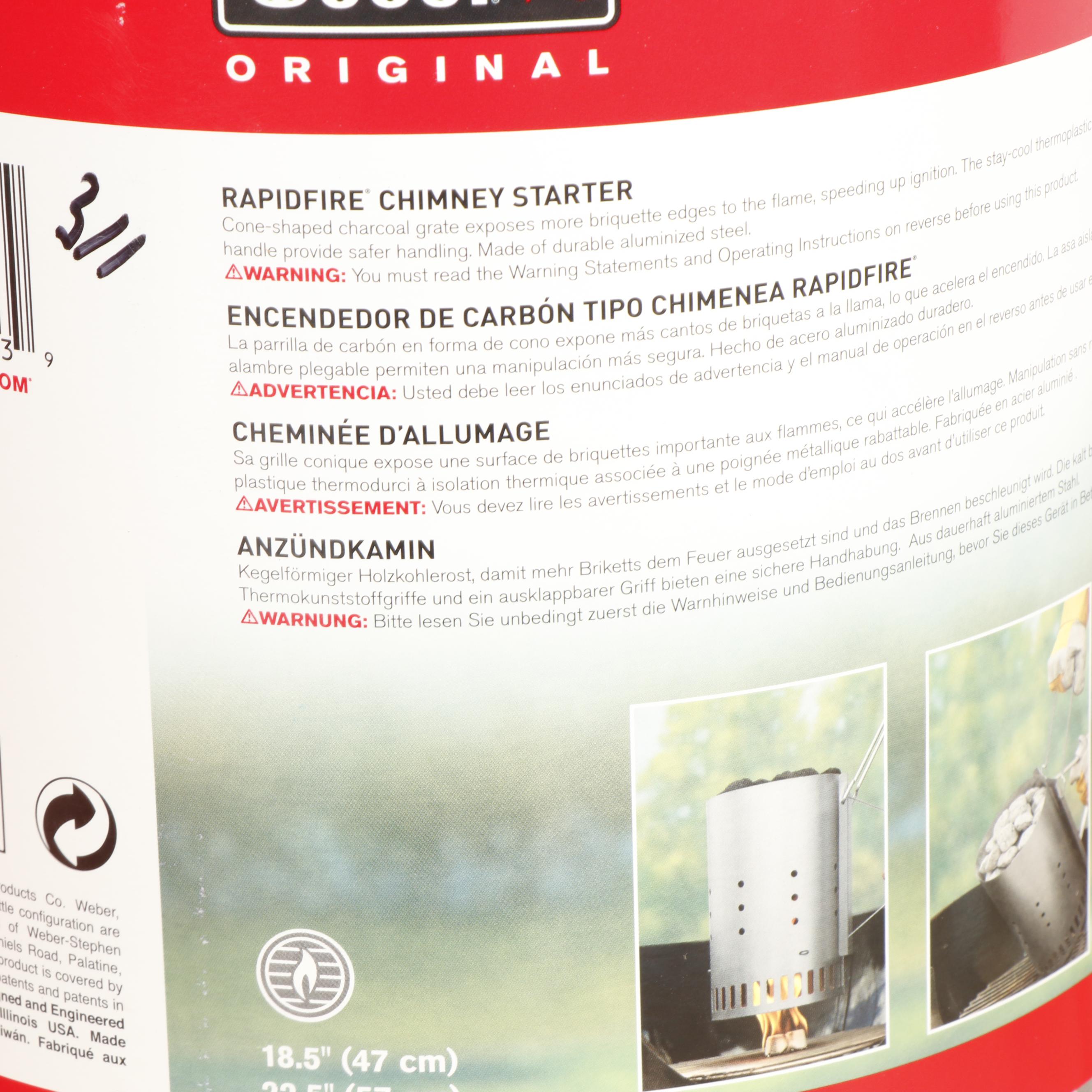 Weber Performer Charcoal Grill with Gas Ignition System and Accessories