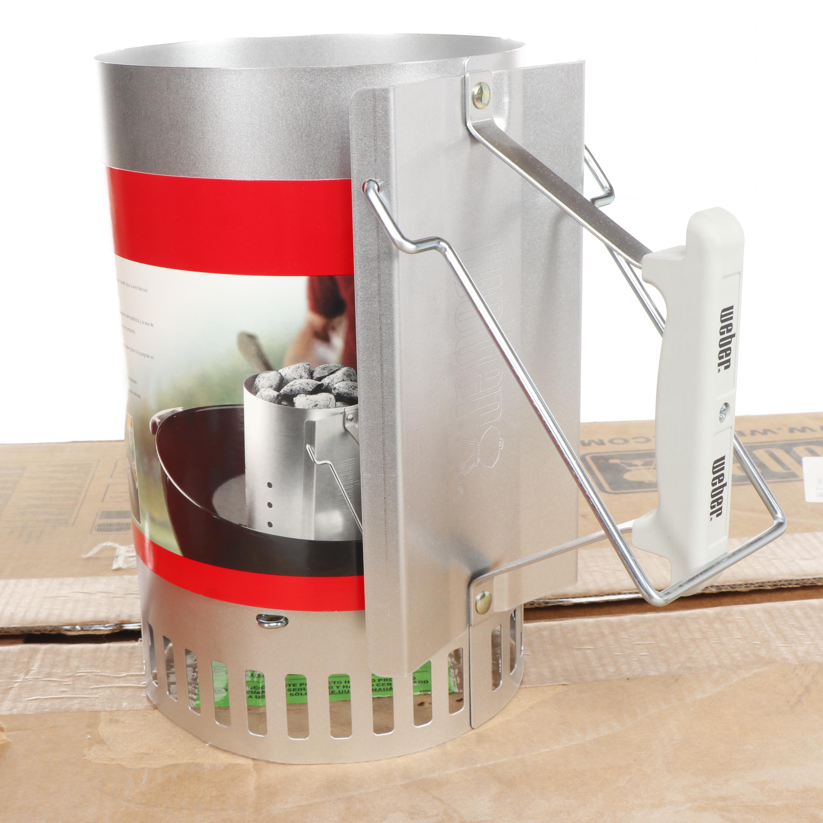 Weber Performer Charcoal Grill with Gas Ignition System and Accessories