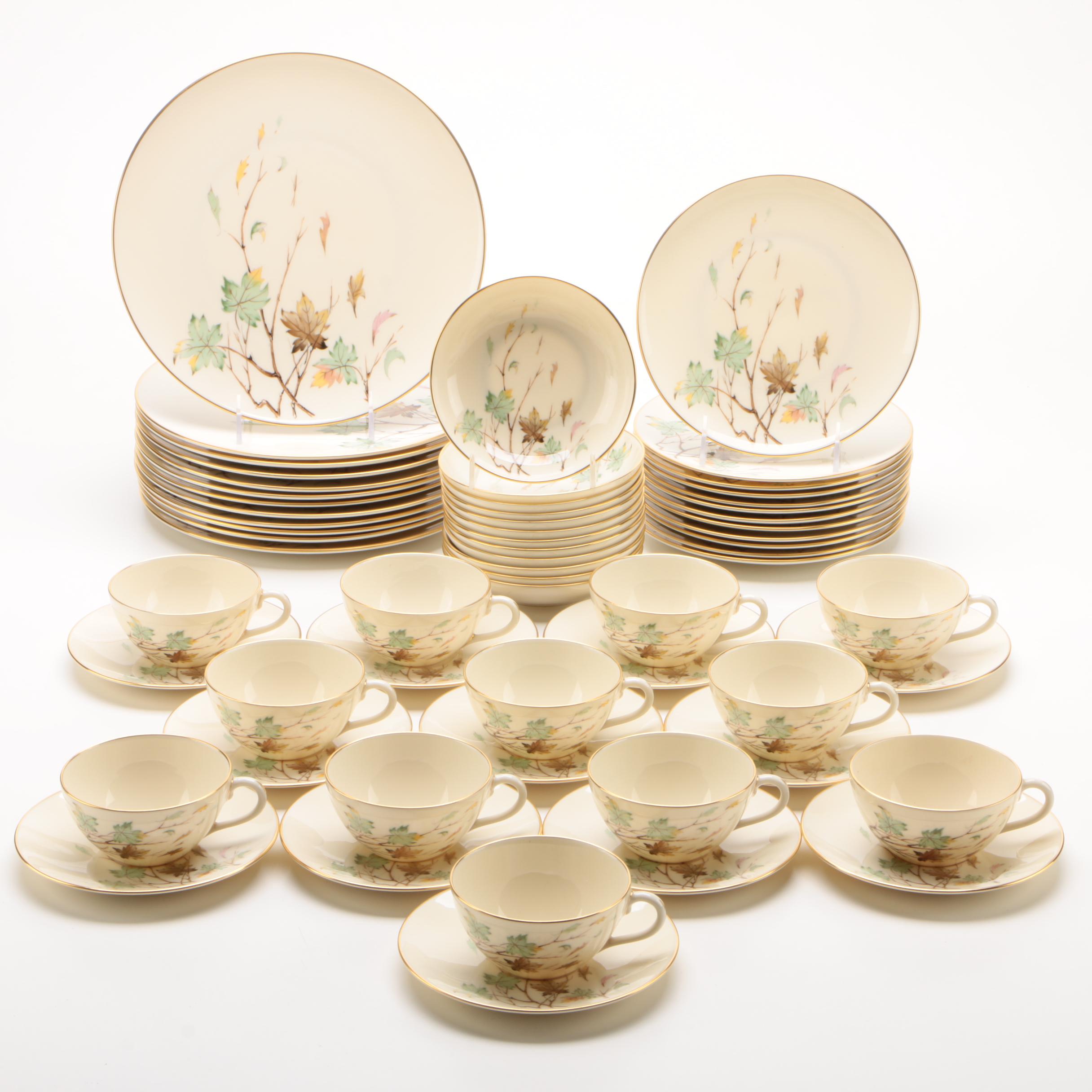 Lenox "Westwind" Bone China Dinnerware, Mid/Late 20th Century