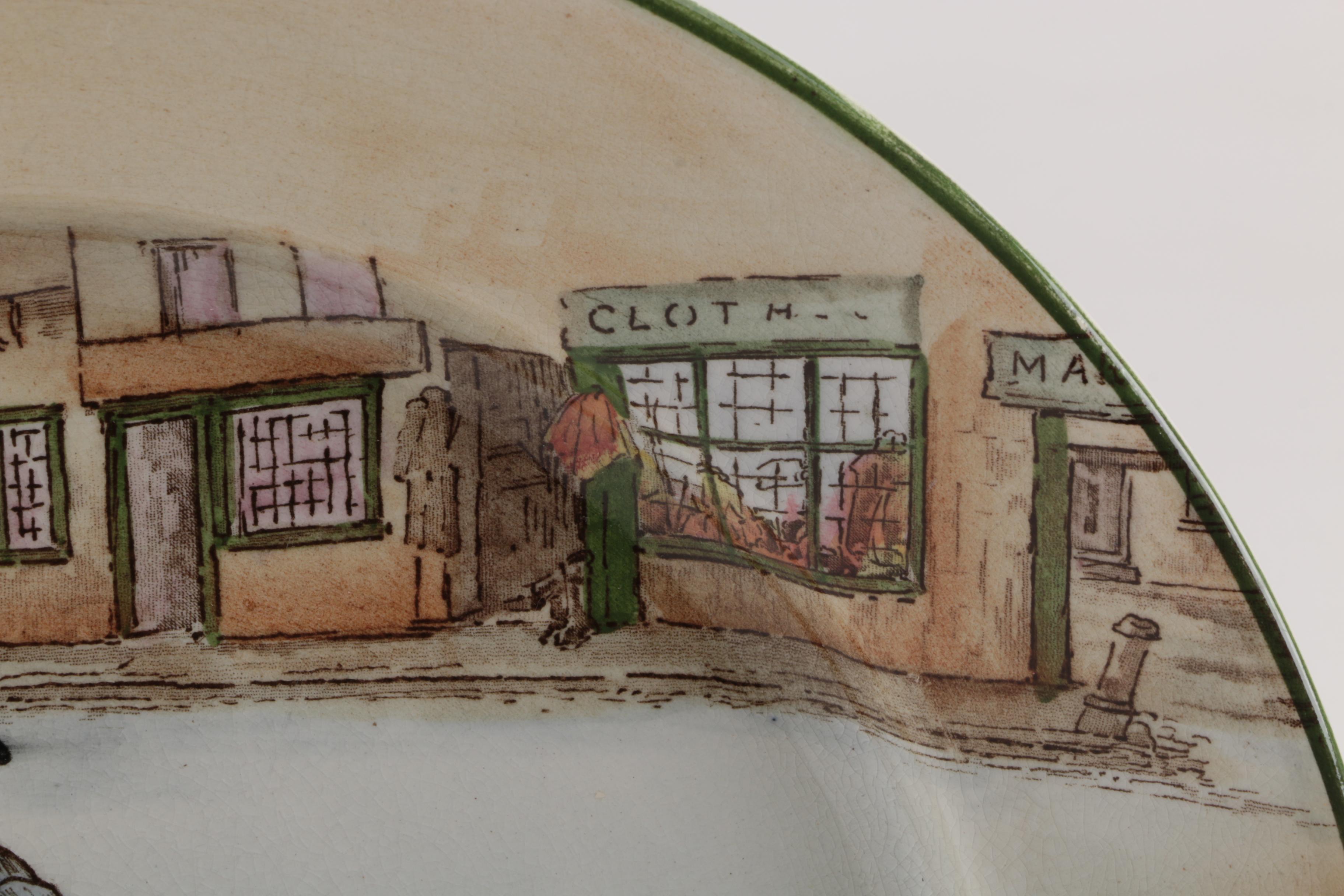 Royal Doulton "Dickens: Mr. Pickwick" Ceramic Dinner Plate, Early 20th C.