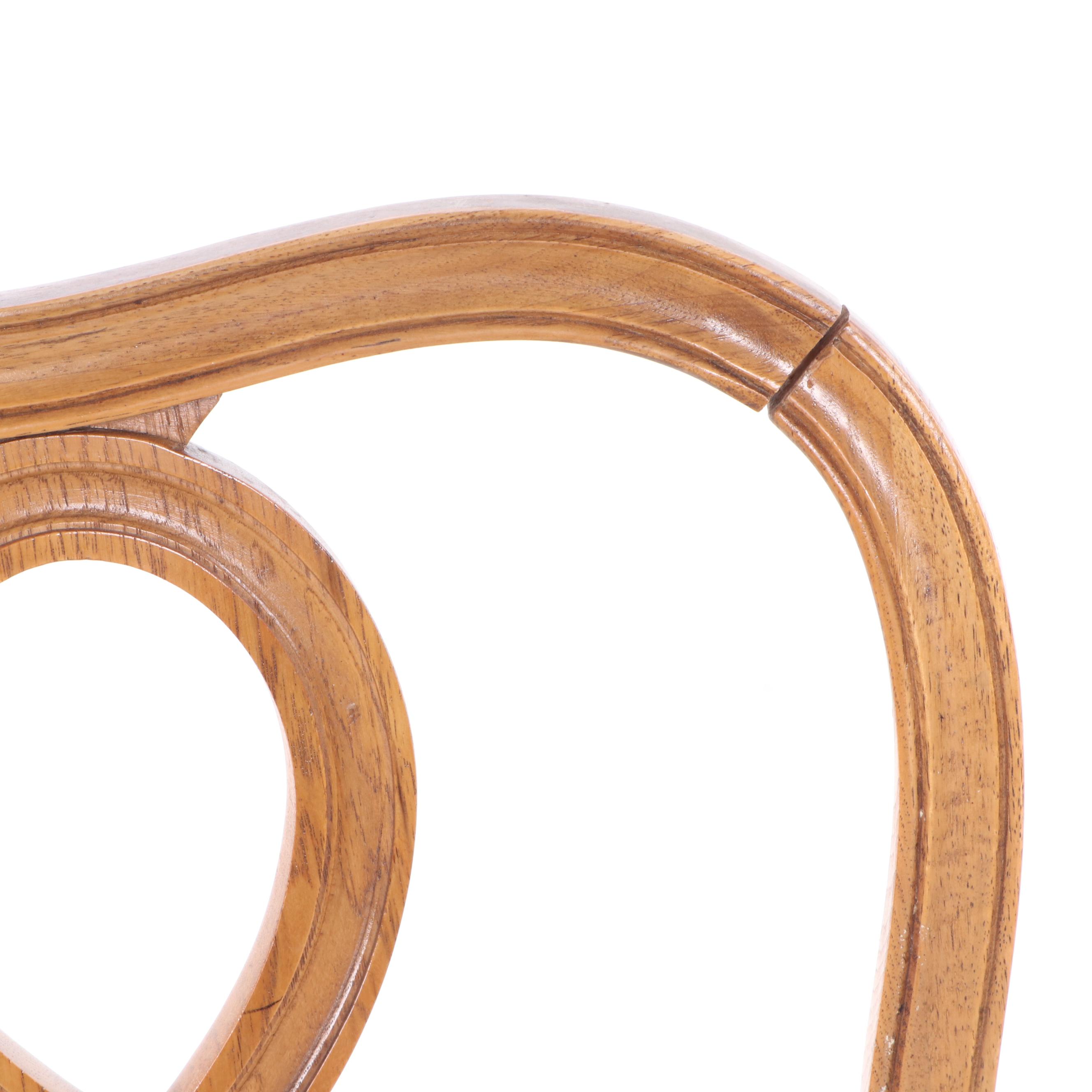 Thomasville "Tableau" Expandable Dining Table and Chair Set, Mid 20th Century