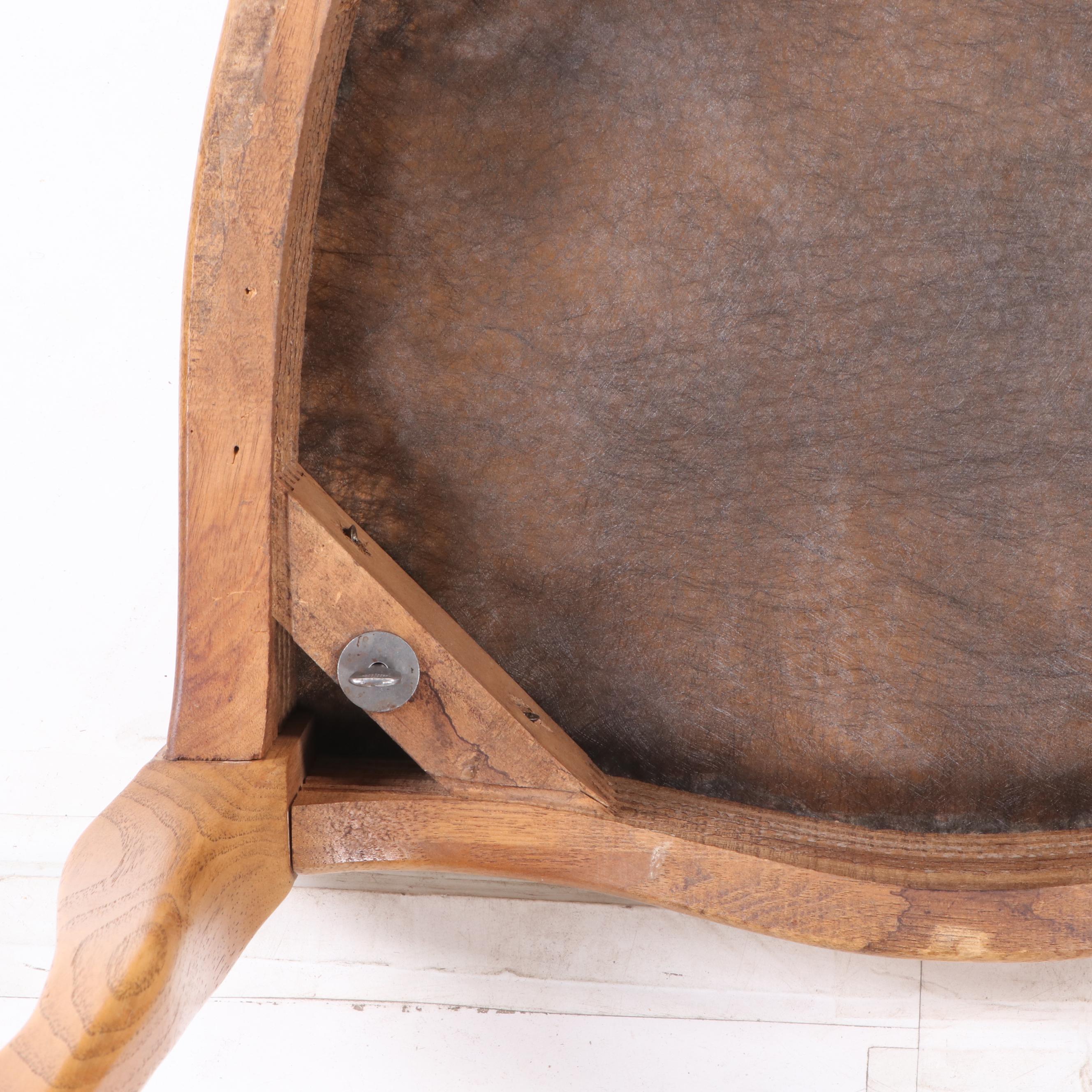 Thomasville "Tableau" Expandable Dining Table and Chair Set, Mid 20th Century