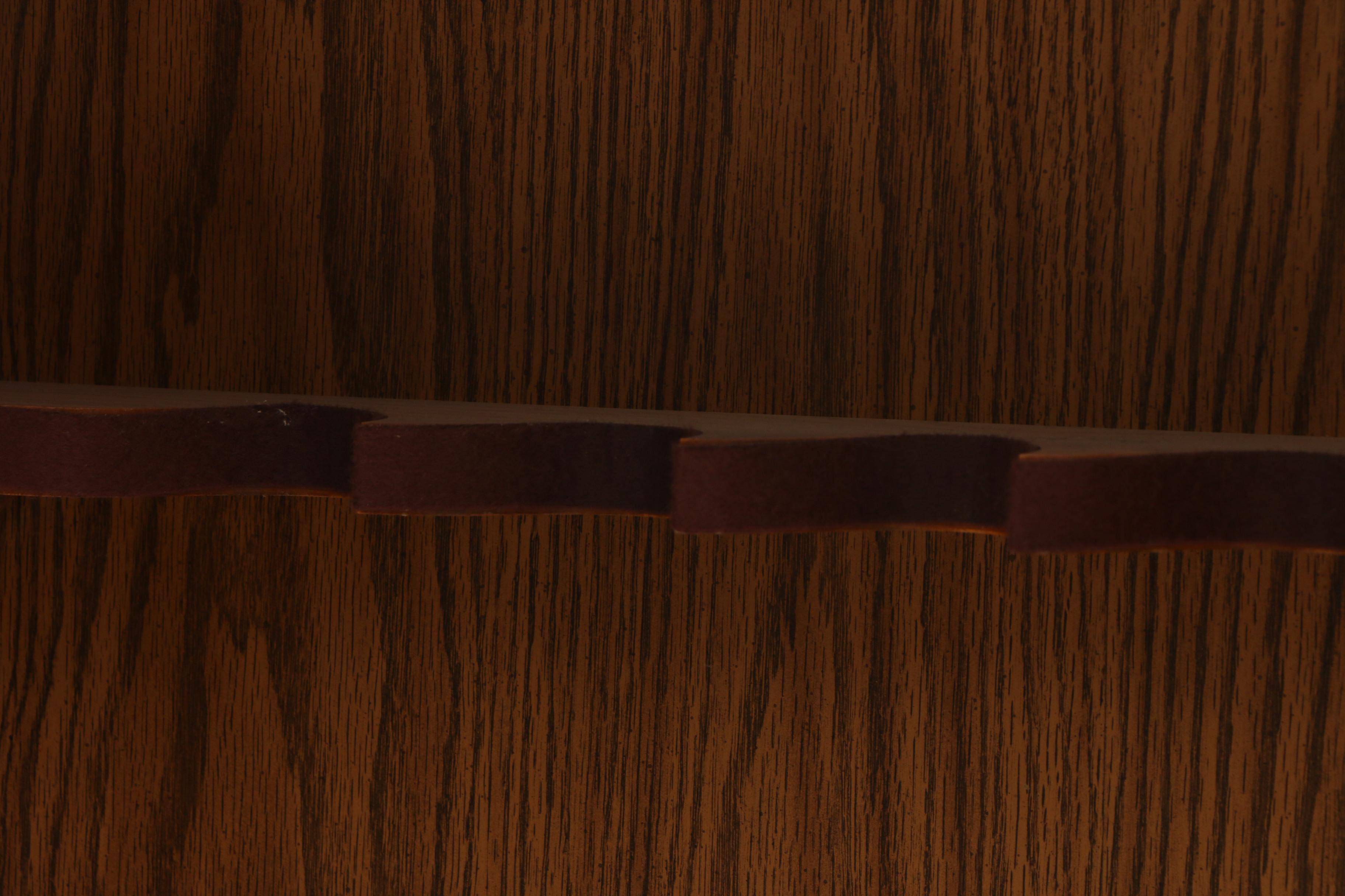 Illuminated Pulaski Gun Cabinets in Oak