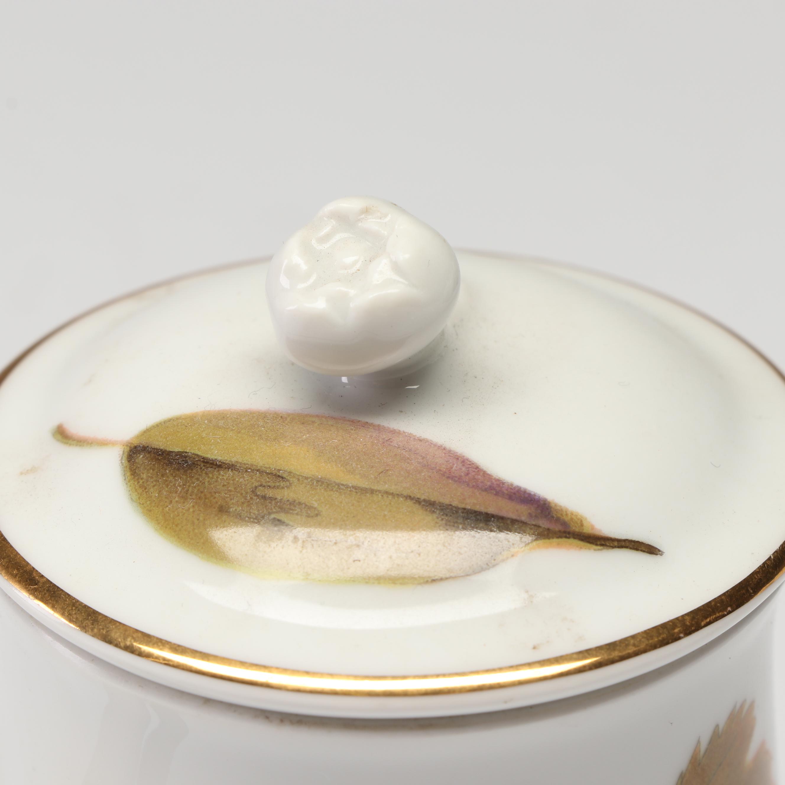 Royal Worcester "Evesham" Porcelain Pots de Creme