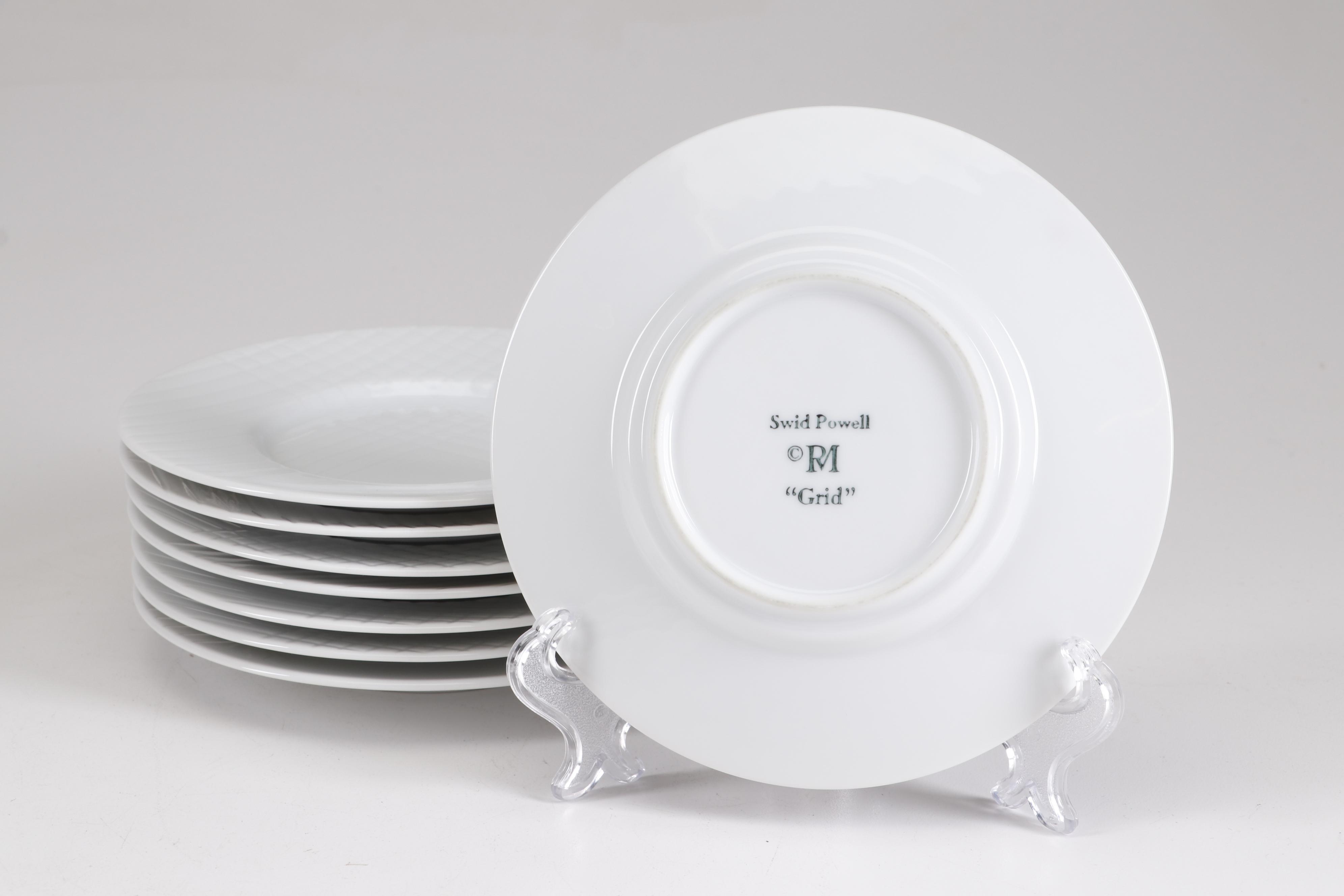 Richard Meier for Swid Powell "Grid" Dinnerware