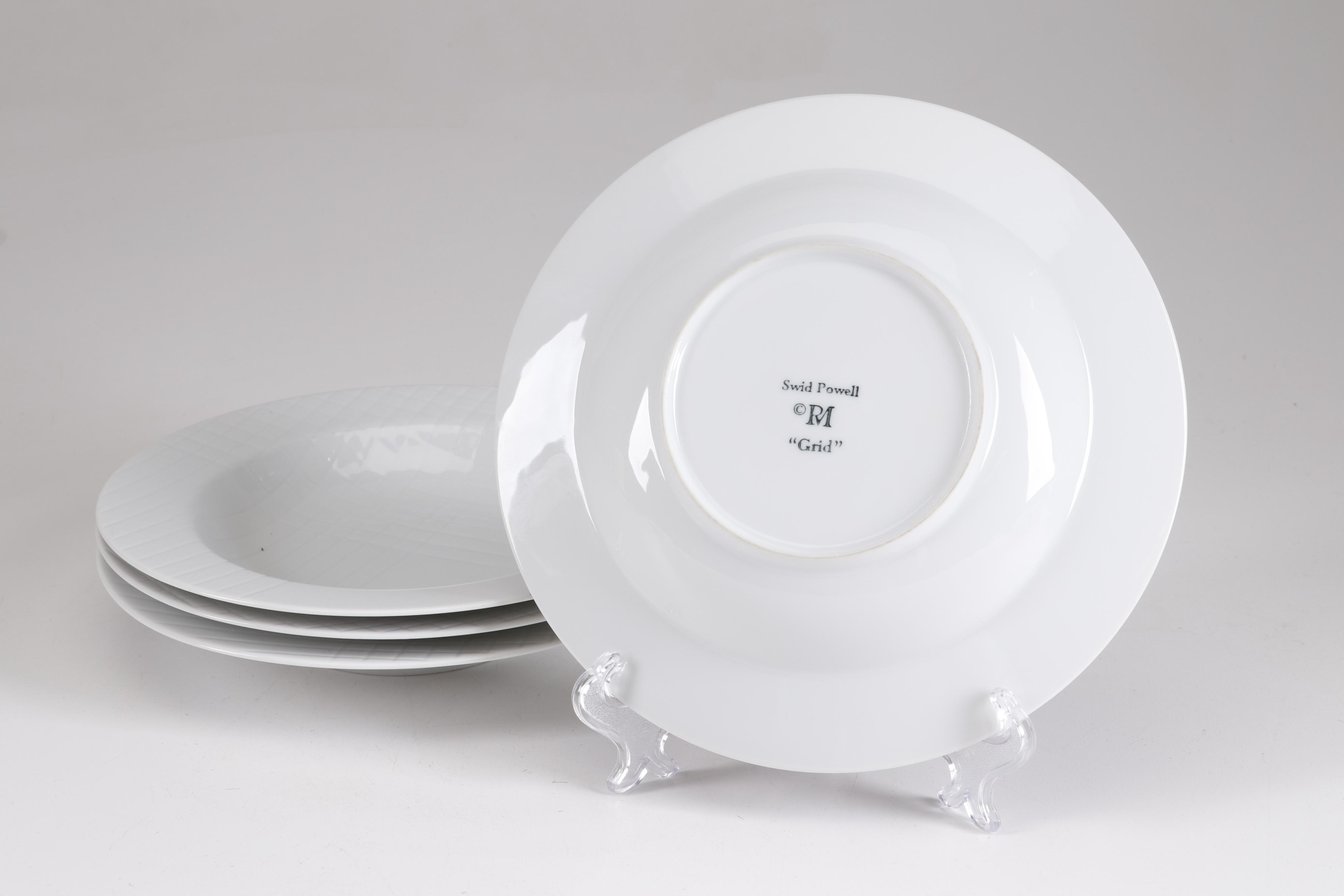 Richard Meier for Swid Powell "Grid" Dinnerware