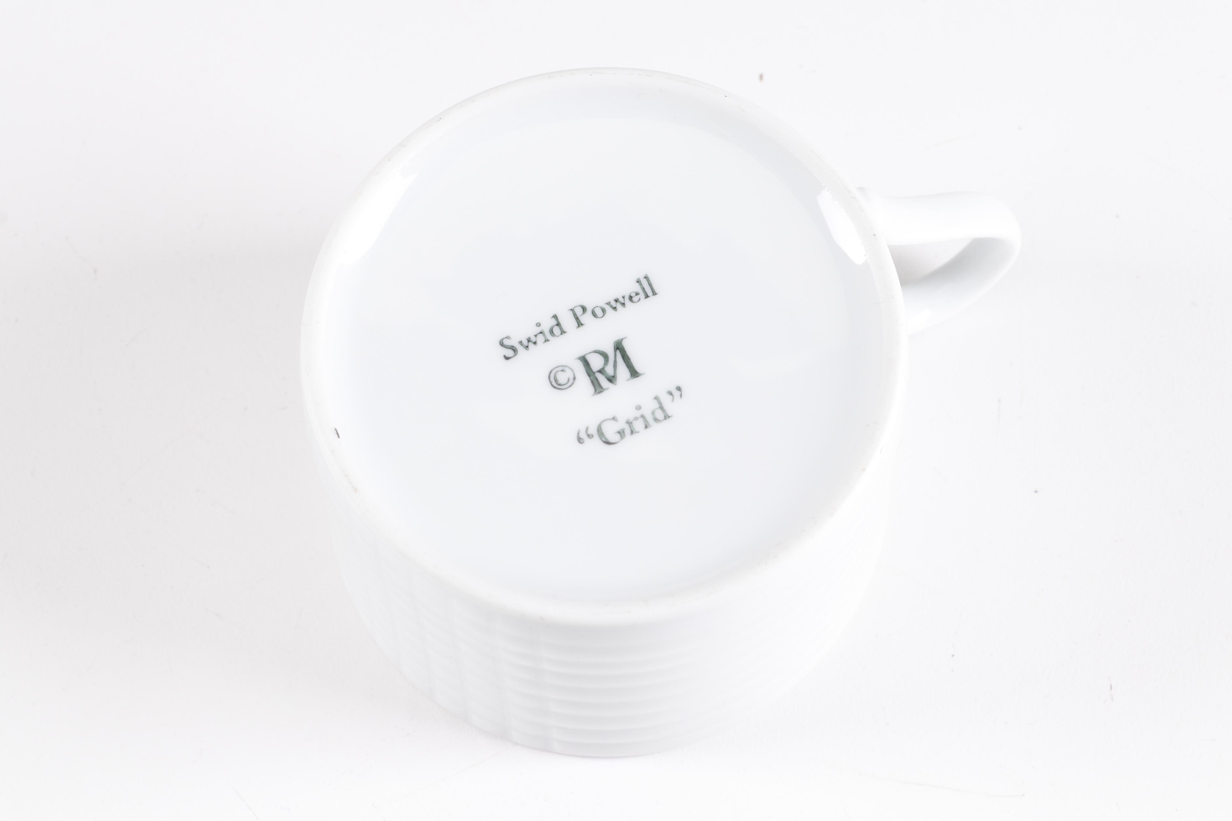 Richard Meier for Swid Powell "Grid" Dinnerware