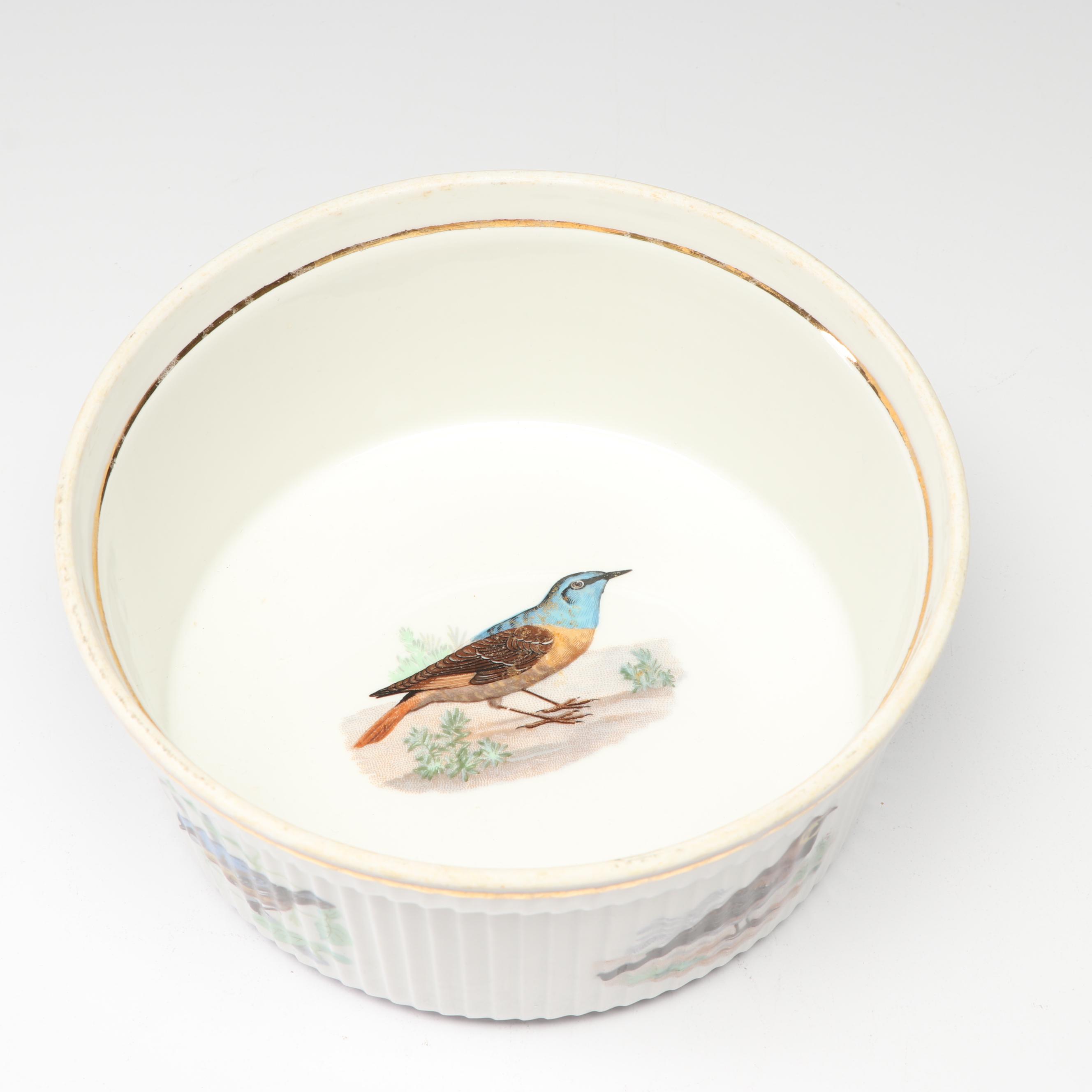 Lourioux "Le Faun" and Royal Worcester "Evesham" Ramekins and Bakeware