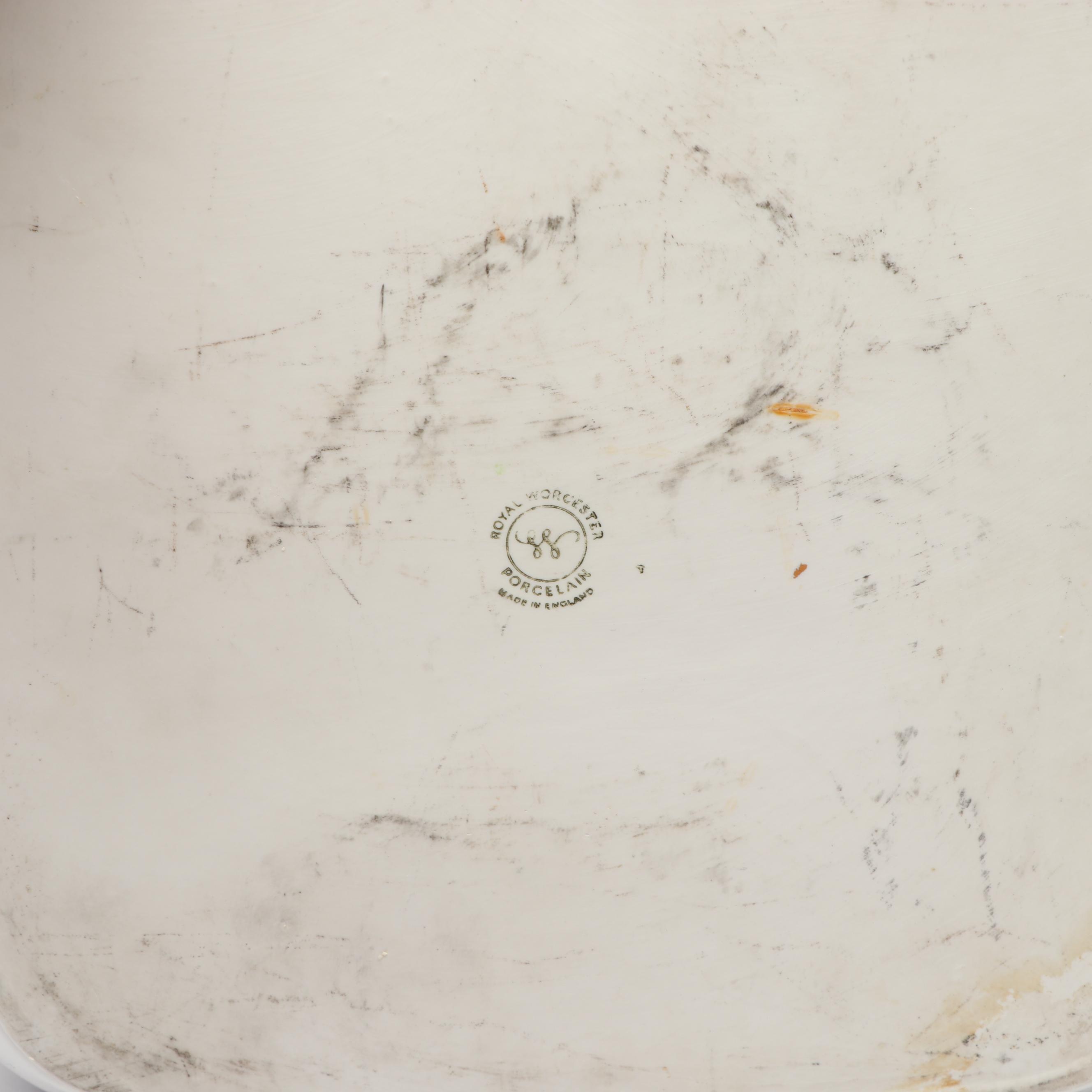 Lourioux "Le Faun" and Royal Worcester "Evesham" Ramekins and Bakeware