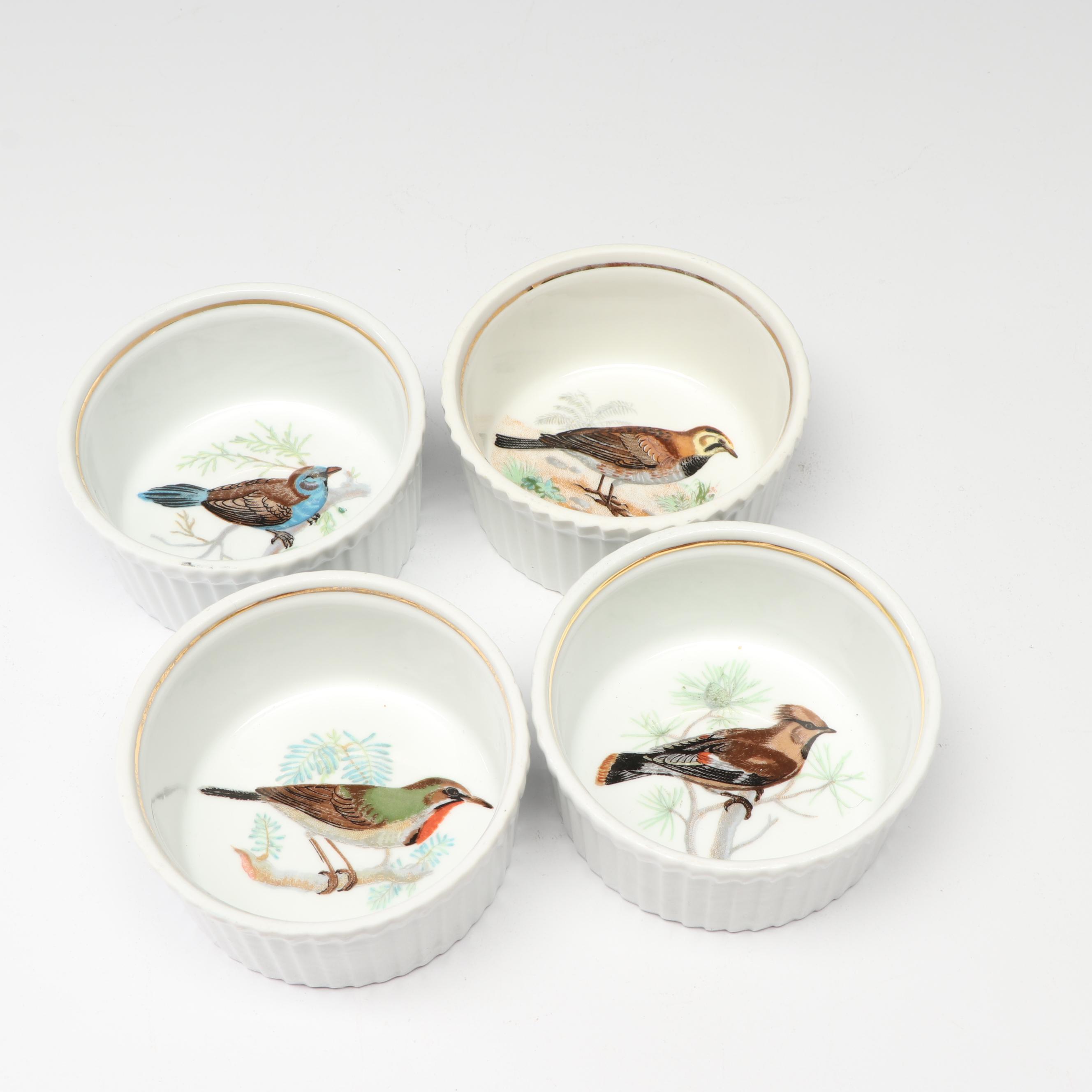 Lourioux "Le Faun" and Royal Worcester "Evesham" Ramekins and Bakeware