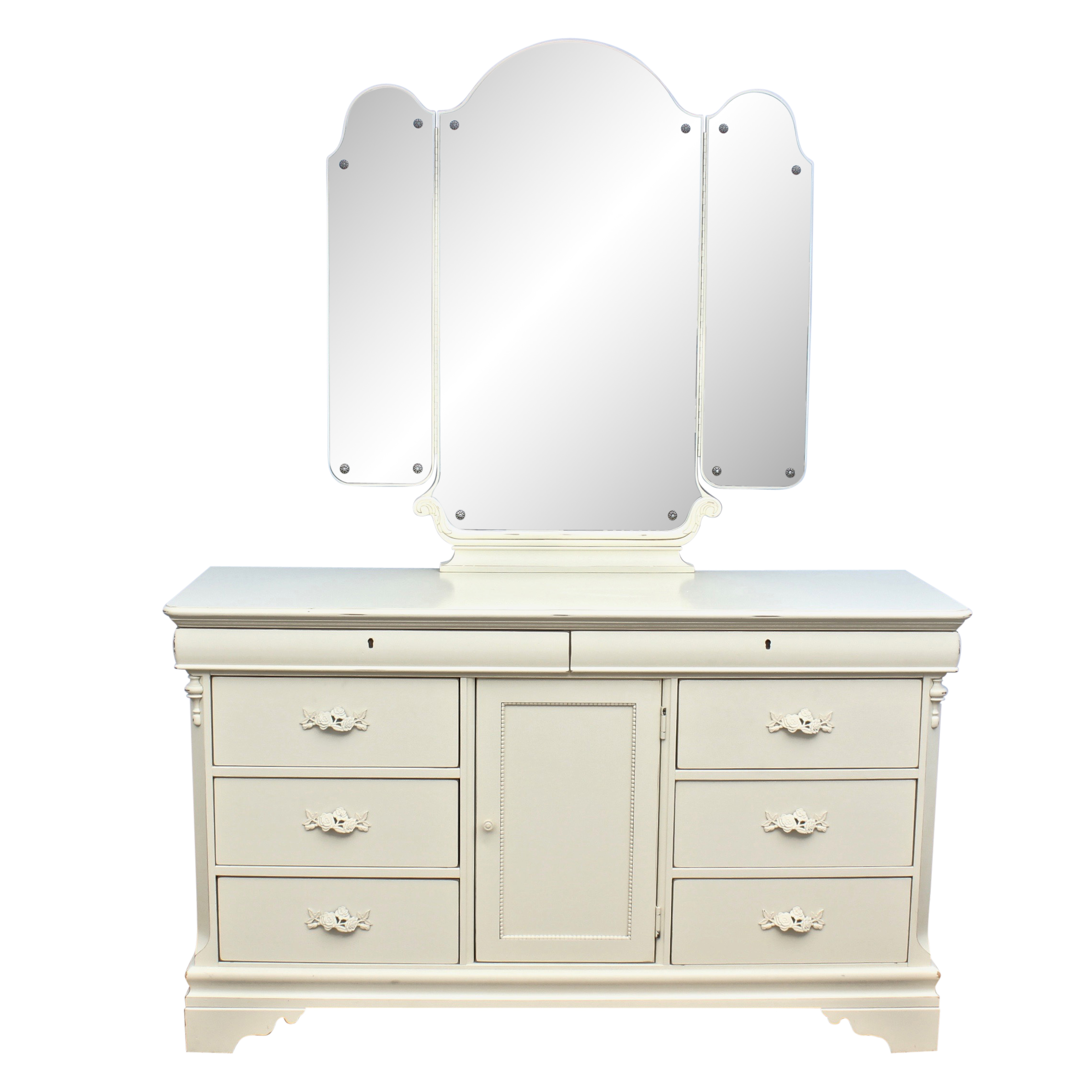 Betsy Cameron for Lexington Dresser with Mirror, Late 20th/Early 21st Century