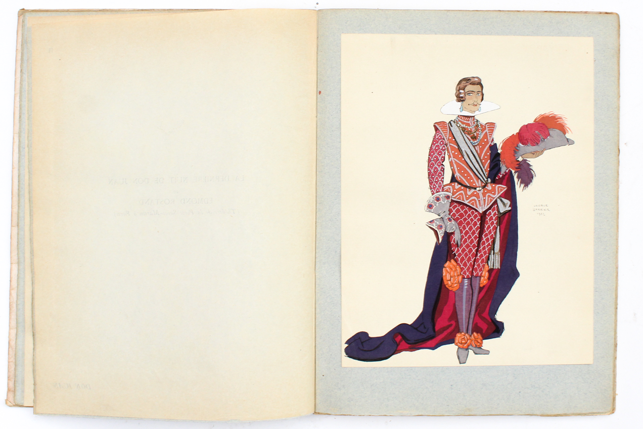 1927 Limited Edition George Barbier "Vingt-Cinq Costumes Pour Le Theatre"