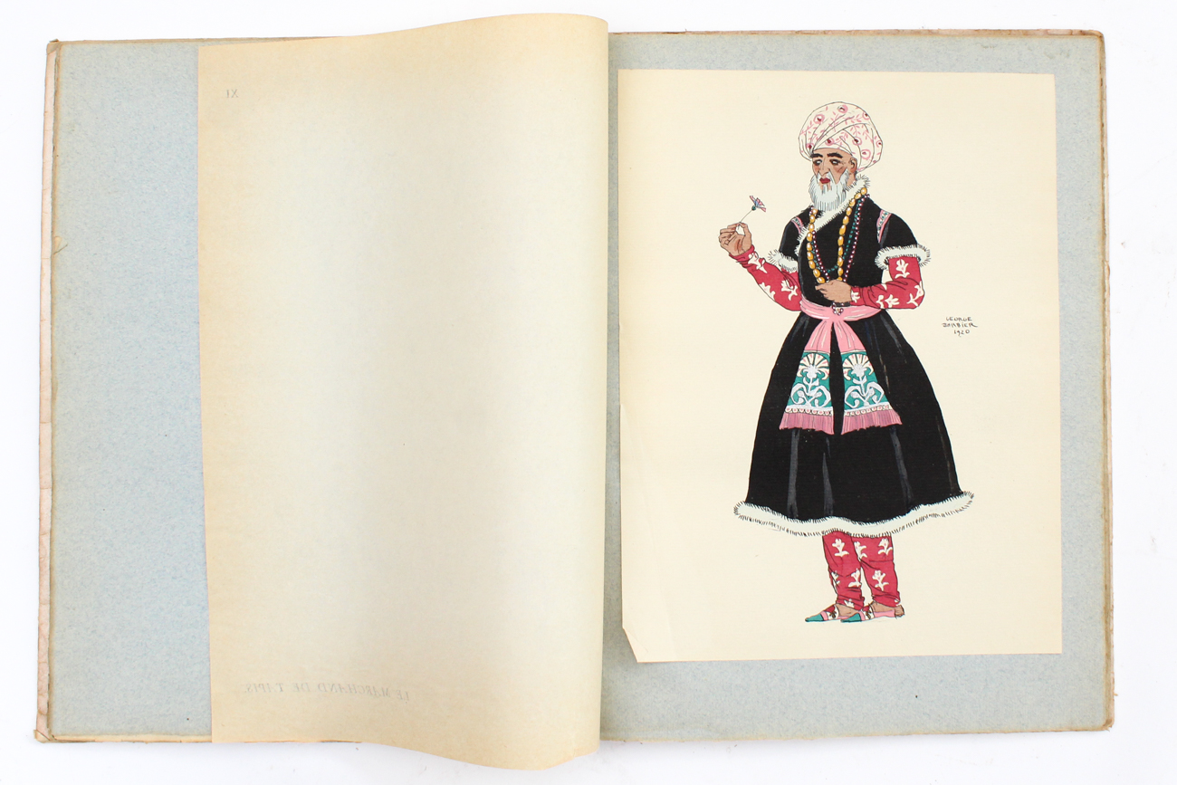 1927 Limited Edition George Barbier "Vingt-Cinq Costumes Pour Le Theatre"