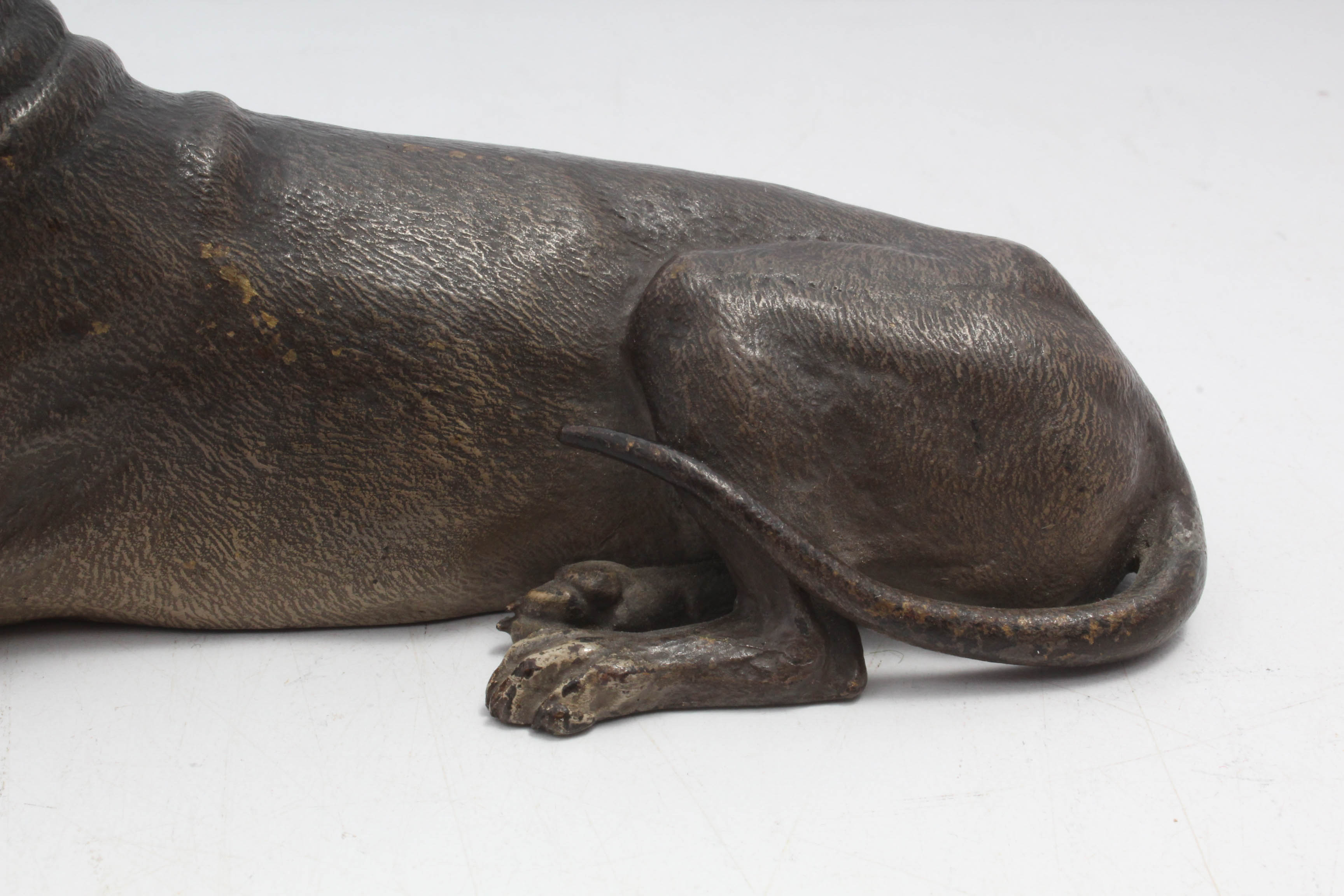 Bergman Bronze Dog Figurine, Circa 1900