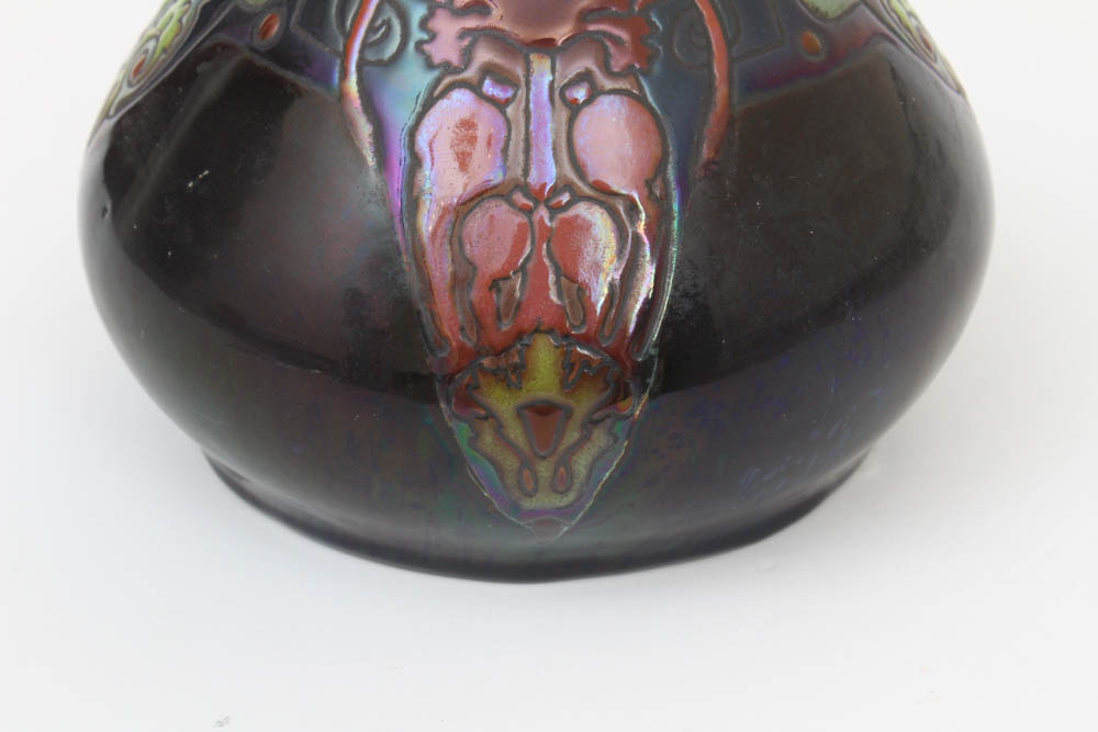 Montieres Amiens French Earthenware Vase, 1918