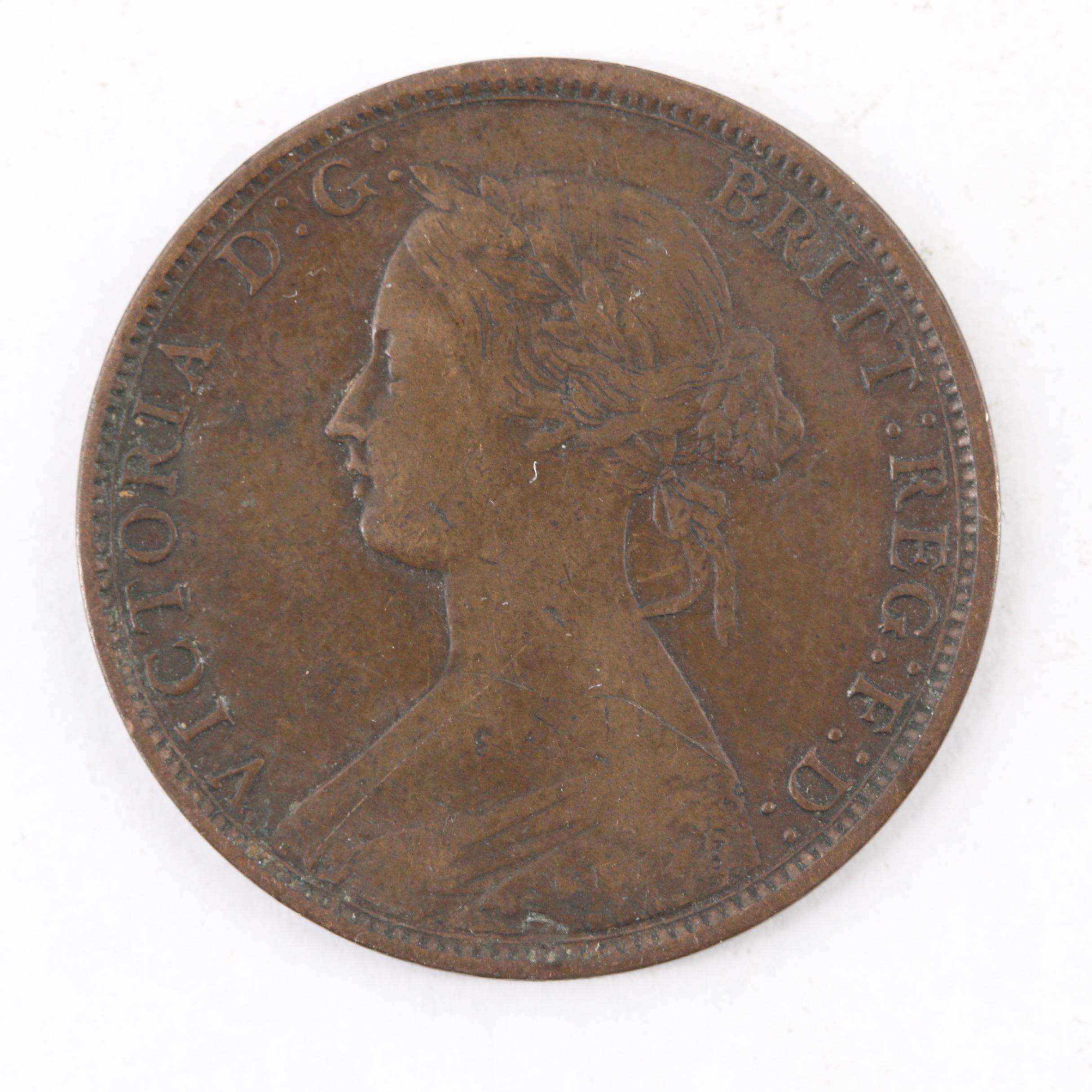 Group of Seven Canadian Provinces One-Cent Coins