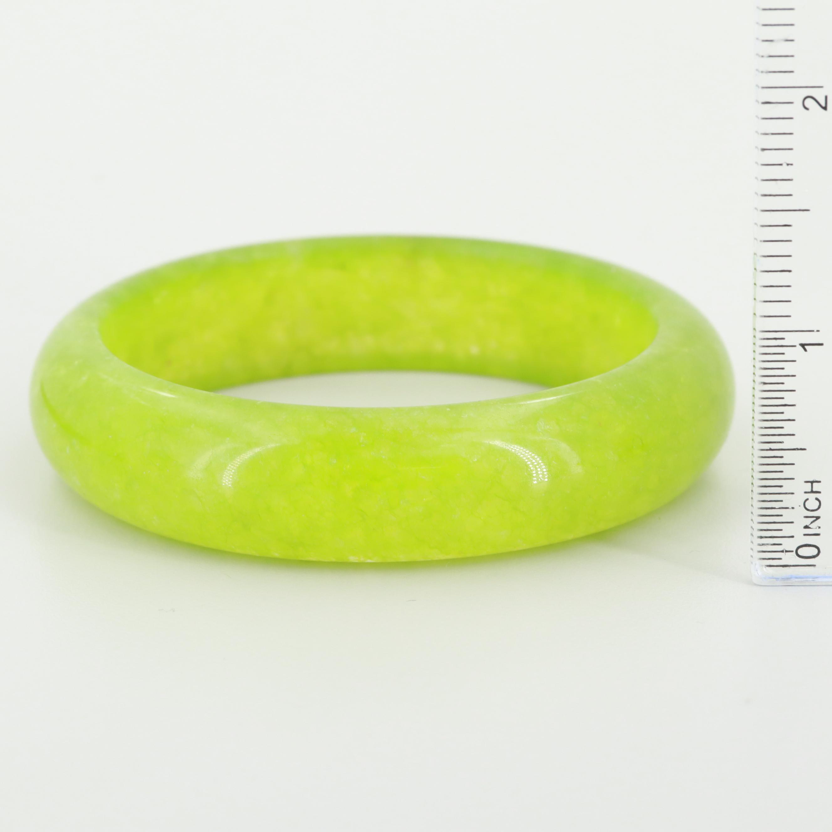 Jadeite Bangle Bracelet