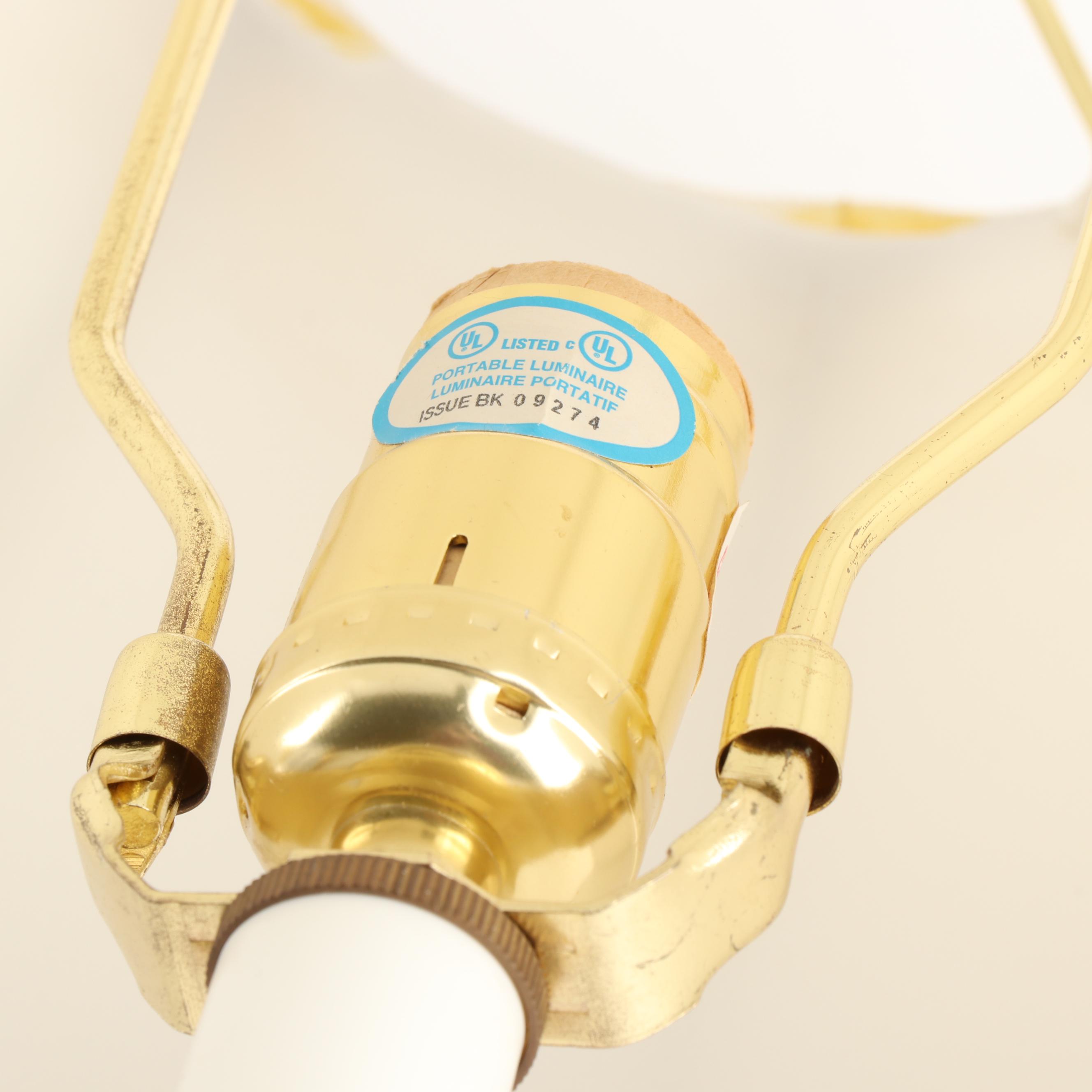 Spode Blue Room Collection Reproduction "Floral" Table Lamps