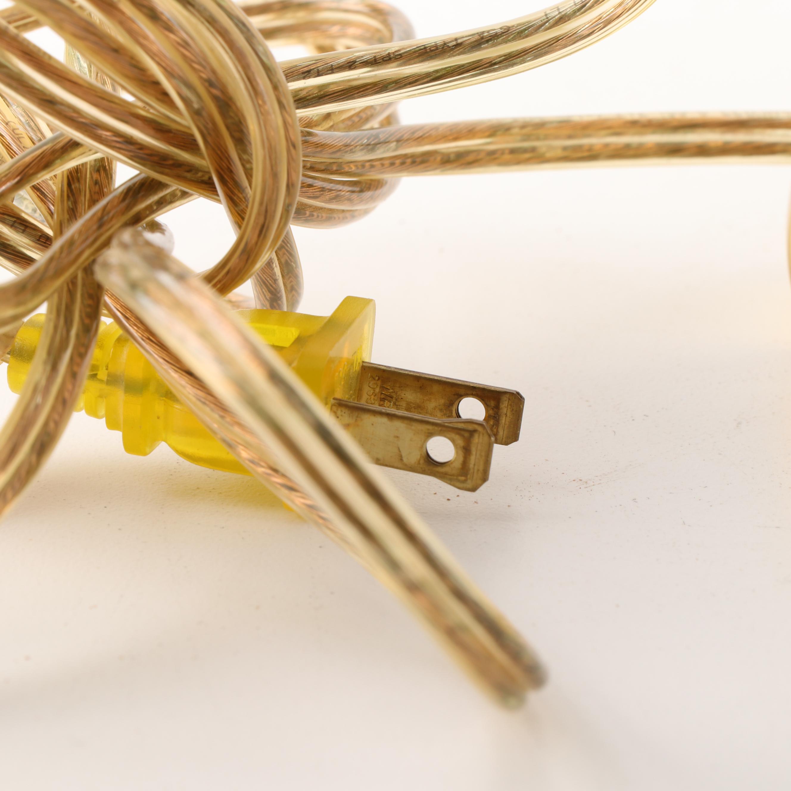 Spode Blue Room Collection Reproduction "Floral" Table Lamps