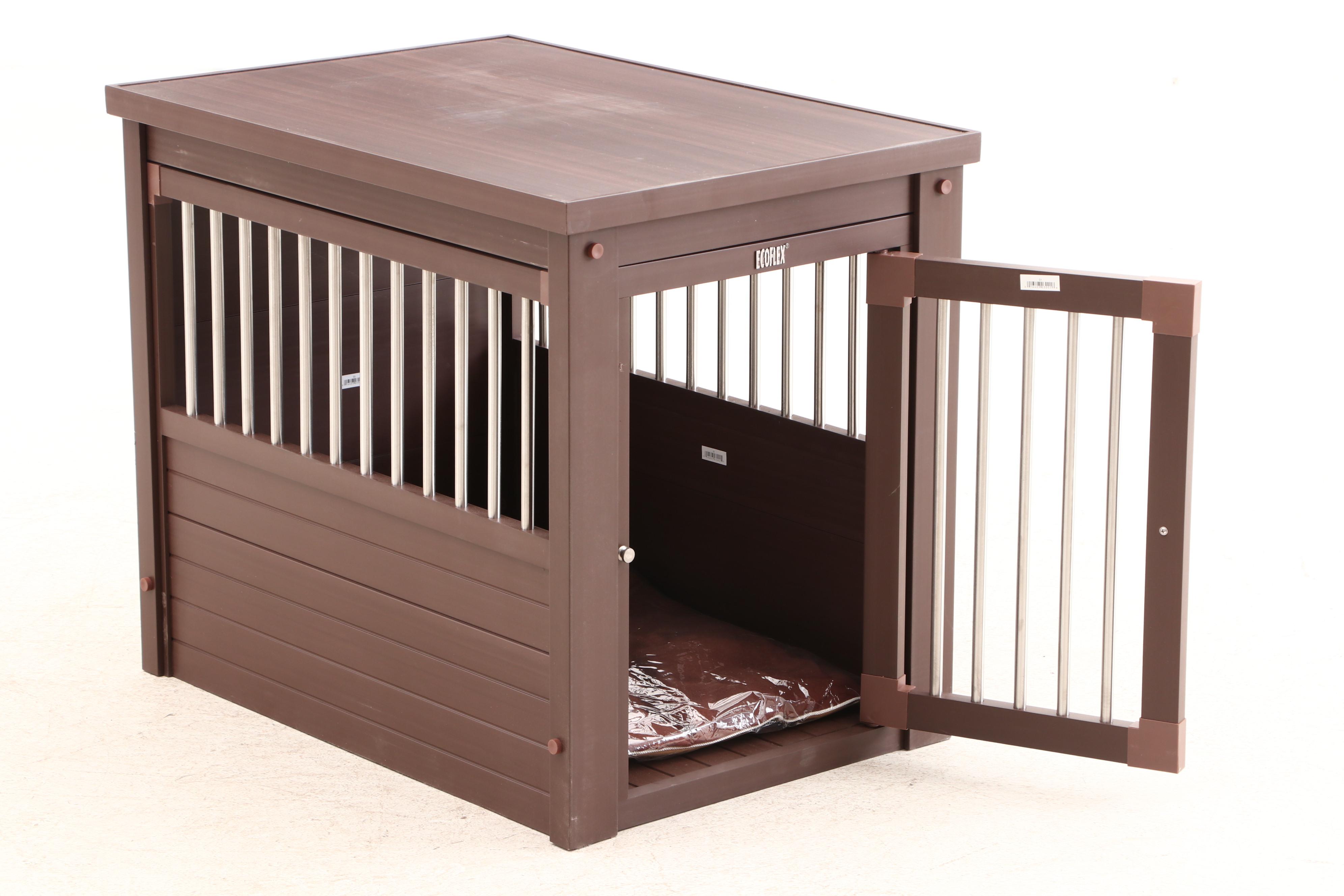 Ecoflex Pet Crate with Bed Cushion by New Age Pet