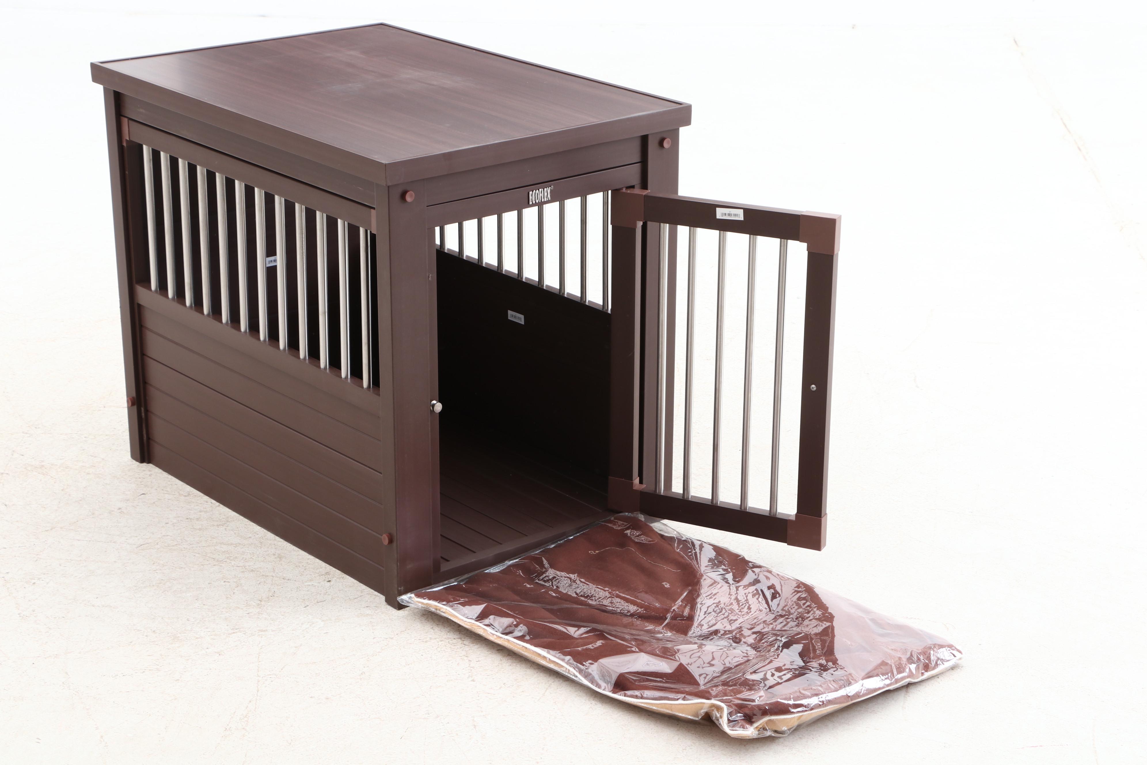 Ecoflex Pet Crate with Bed Cushion by New Age Pet