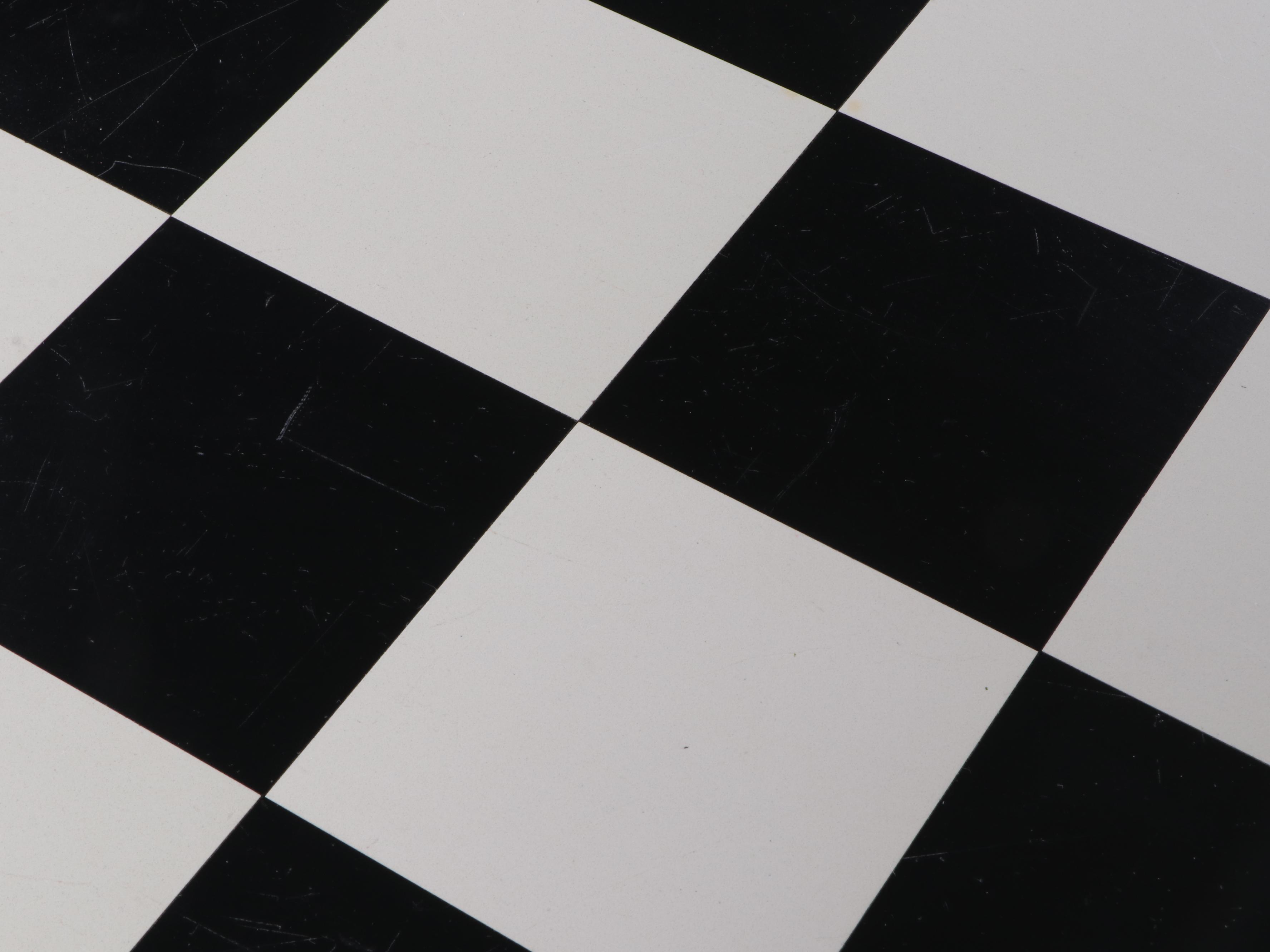 MacKenzie-Childs Checkered Dining Table, Contemporary