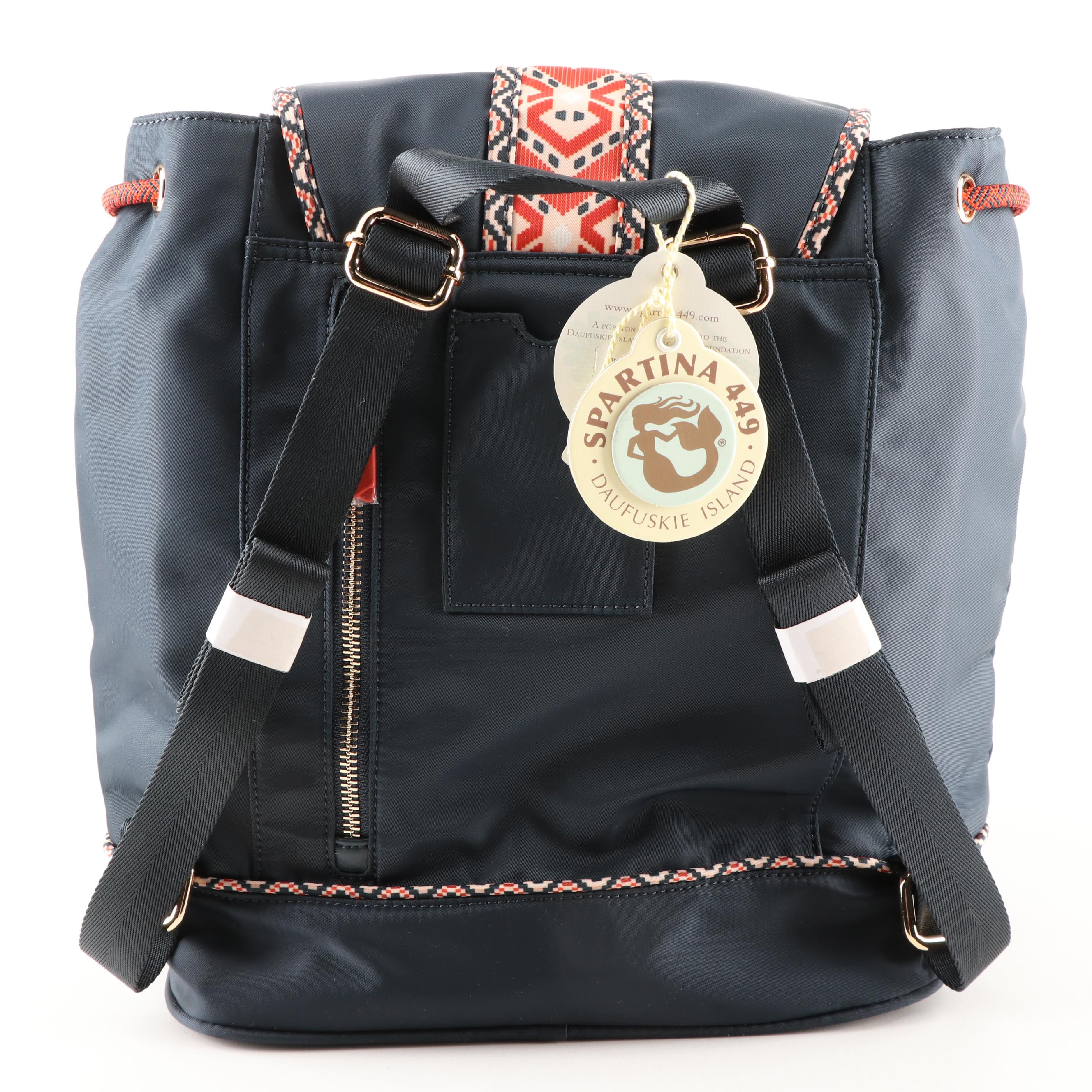 Spartina 449 Armada Cosmetic Case and Drawstring Backpack