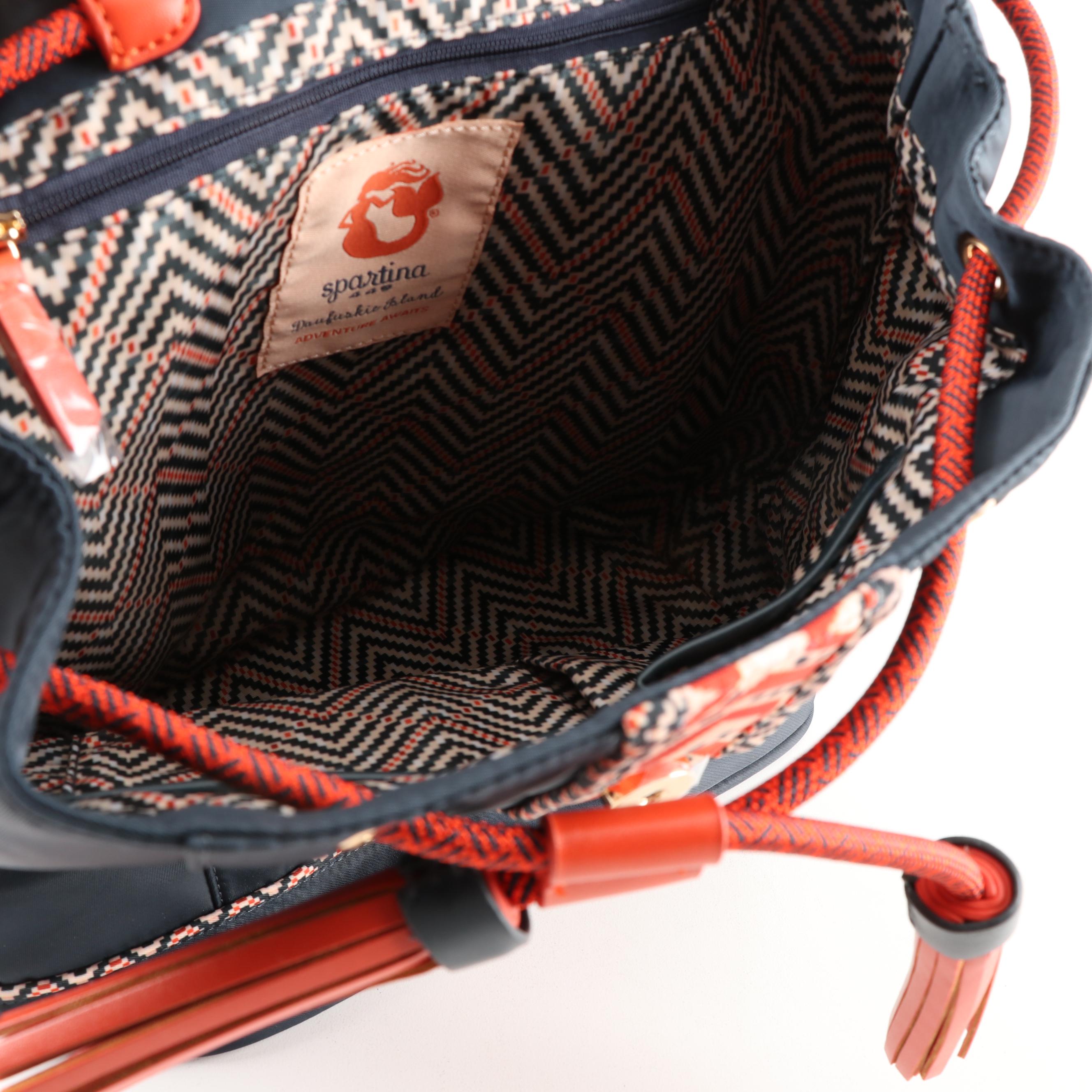 Spartina 449 Armada Cosmetic Case and Drawstring Backpack