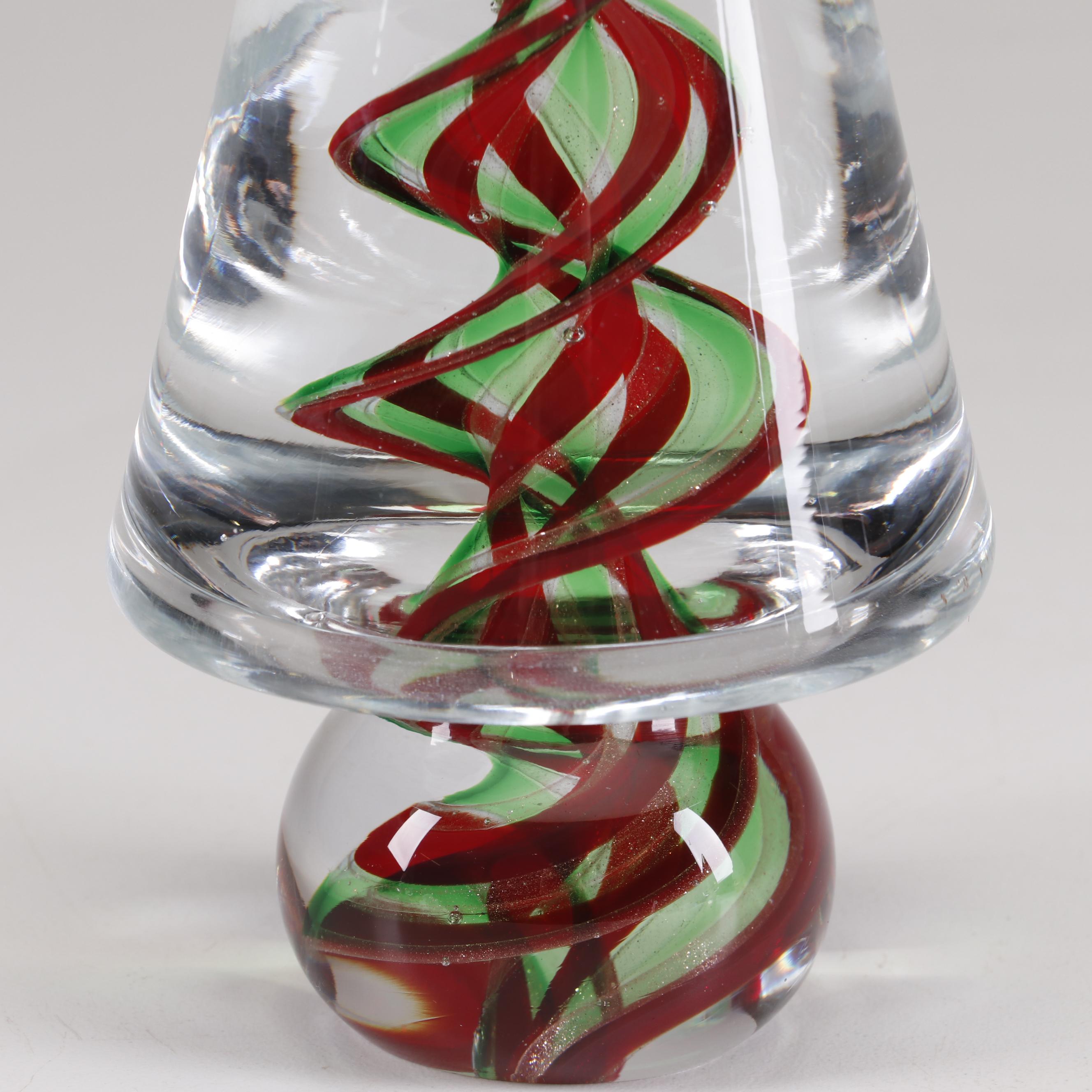Murano Glass Christmas Trees