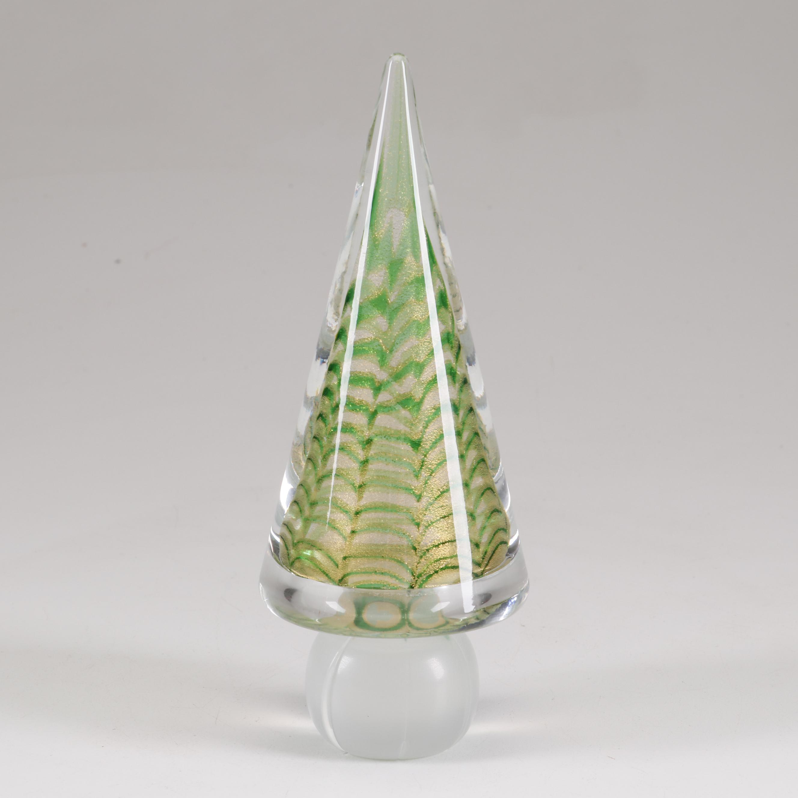 Murano Glass Christmas Trees