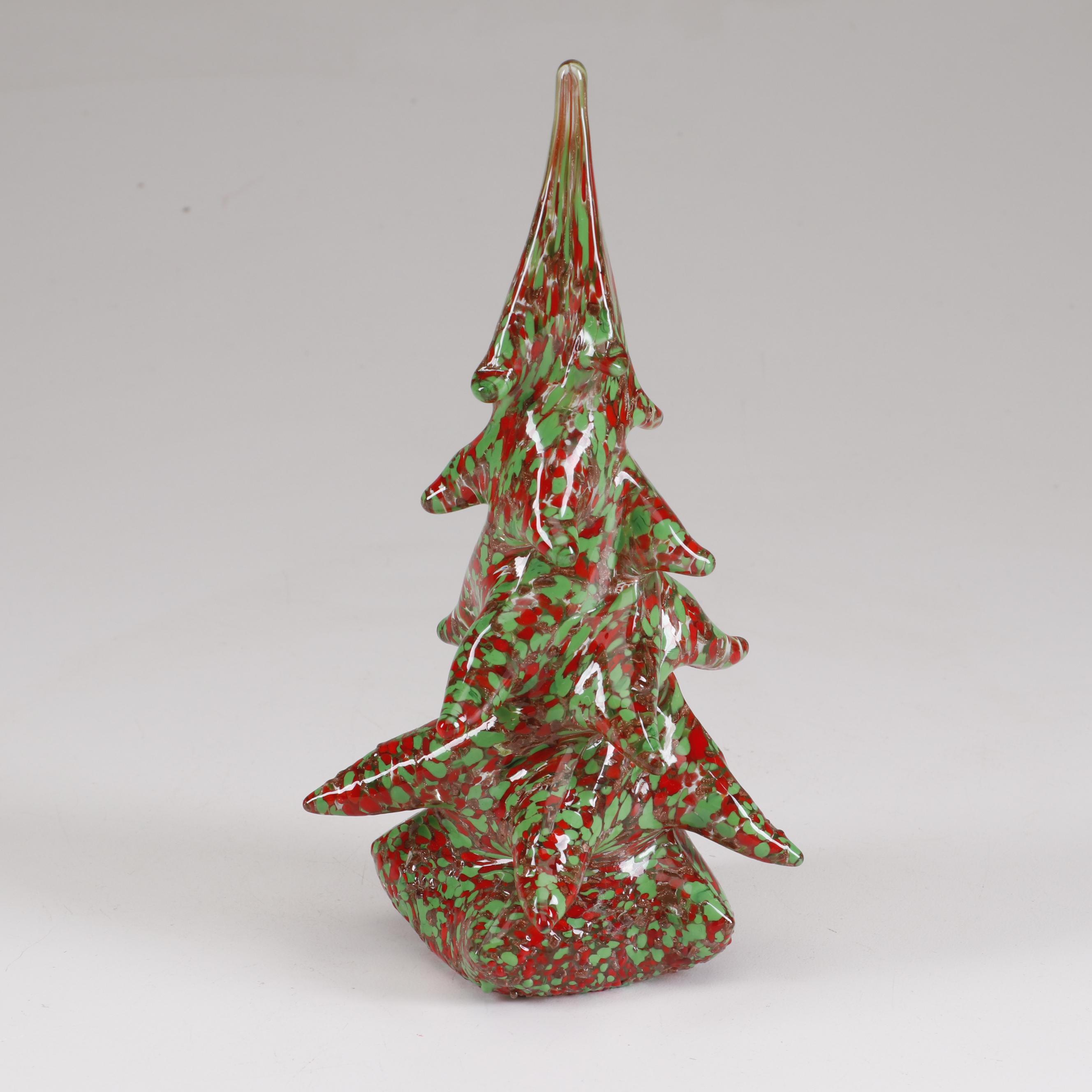 Murano Glass Christmas Trees