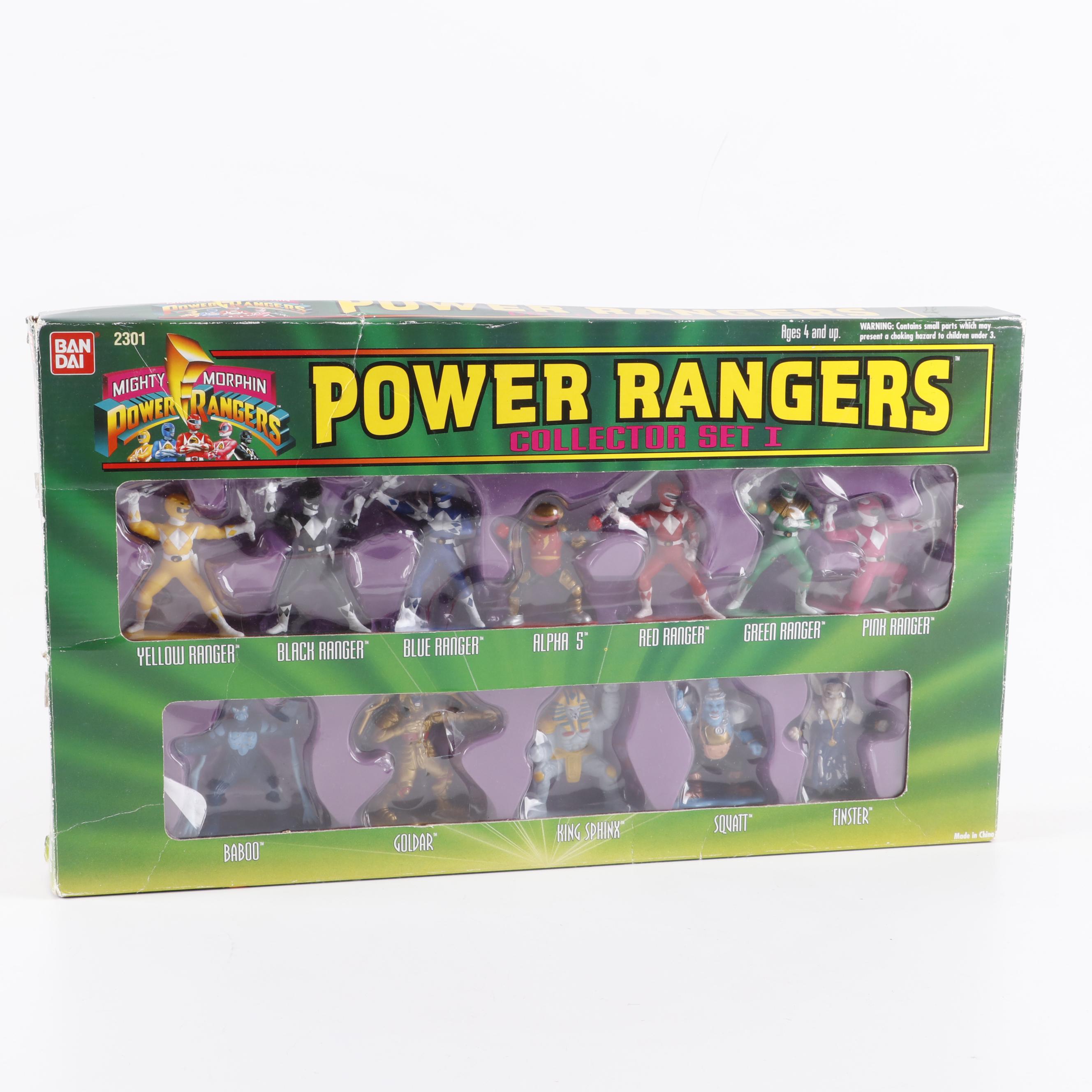 Bandi Mighty Morphin Power Rangers Action Figures, 1994
