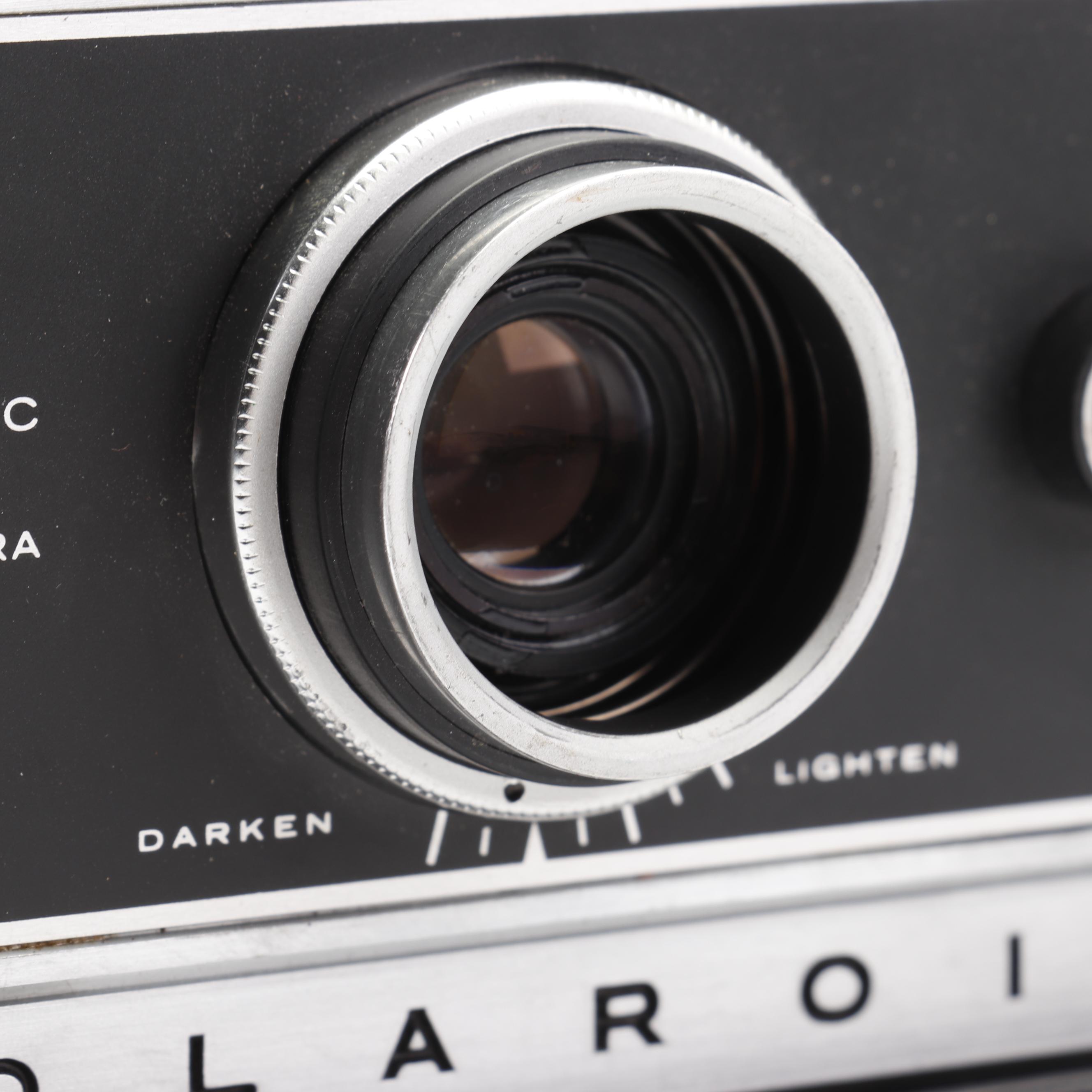 Polaroid Automatic 250 Land Camera with Folding Bellows and Accessories, 1960s