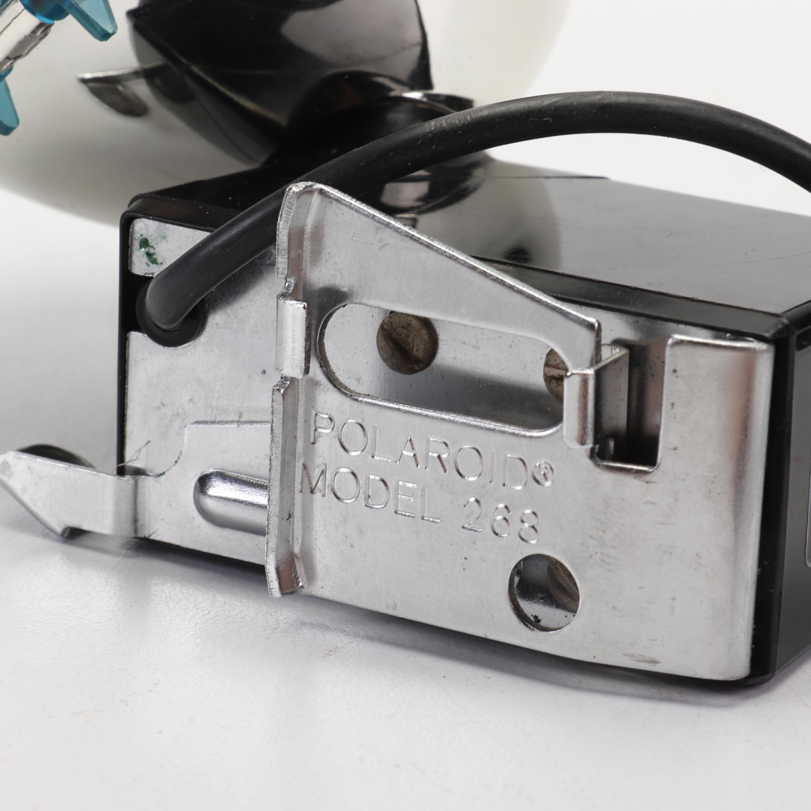 Polaroid Automatic 250 Land Camera with Folding Bellows and Accessories, 1960s