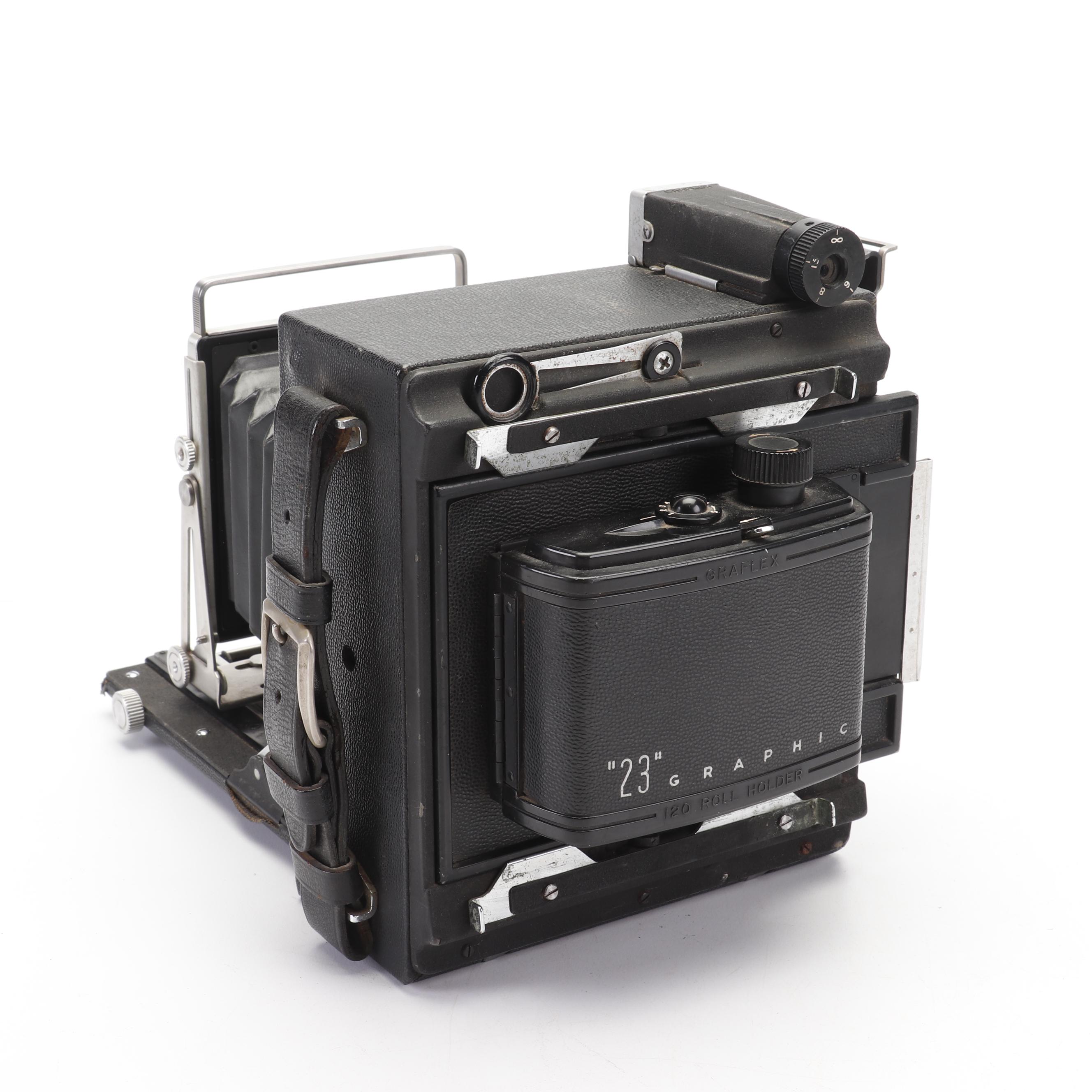 Graflex 23 Graphic Camera with Flash