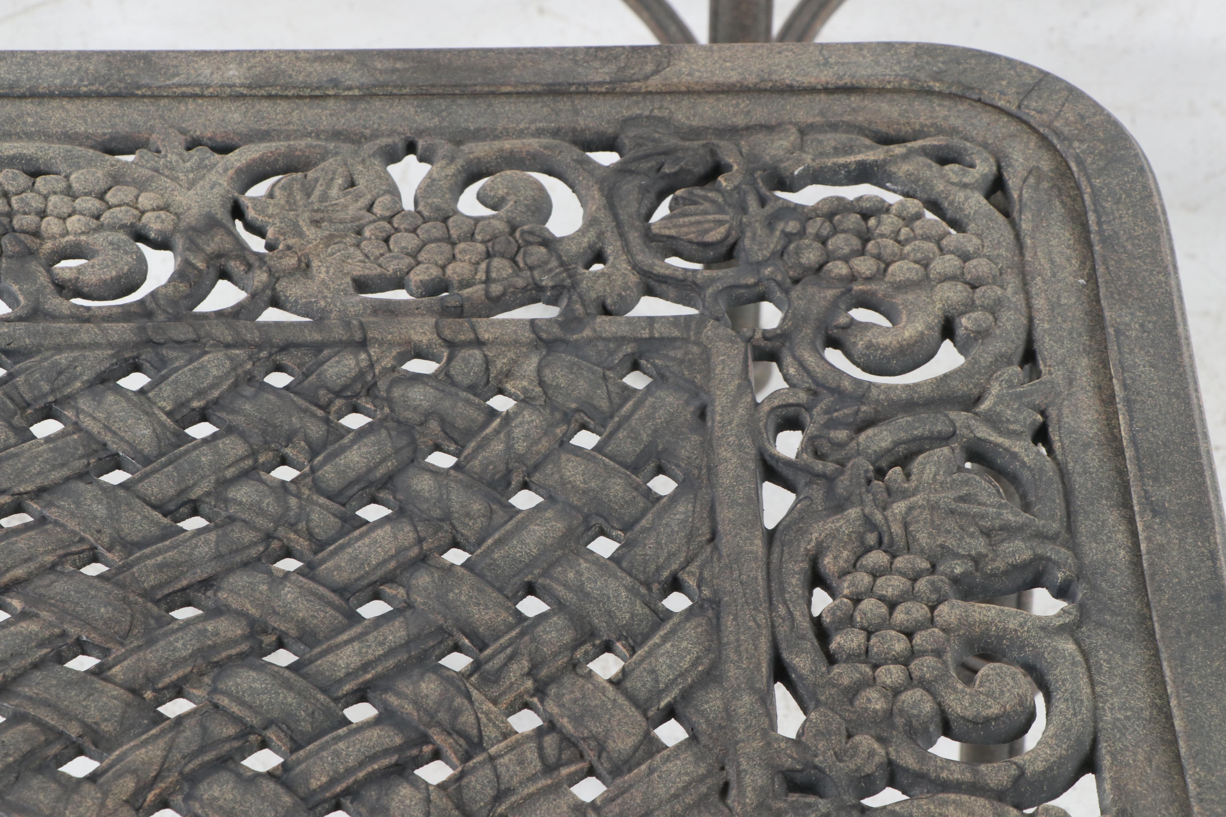 Woodard Landgrave Sofa, Coffee Table, Side Table and Chair