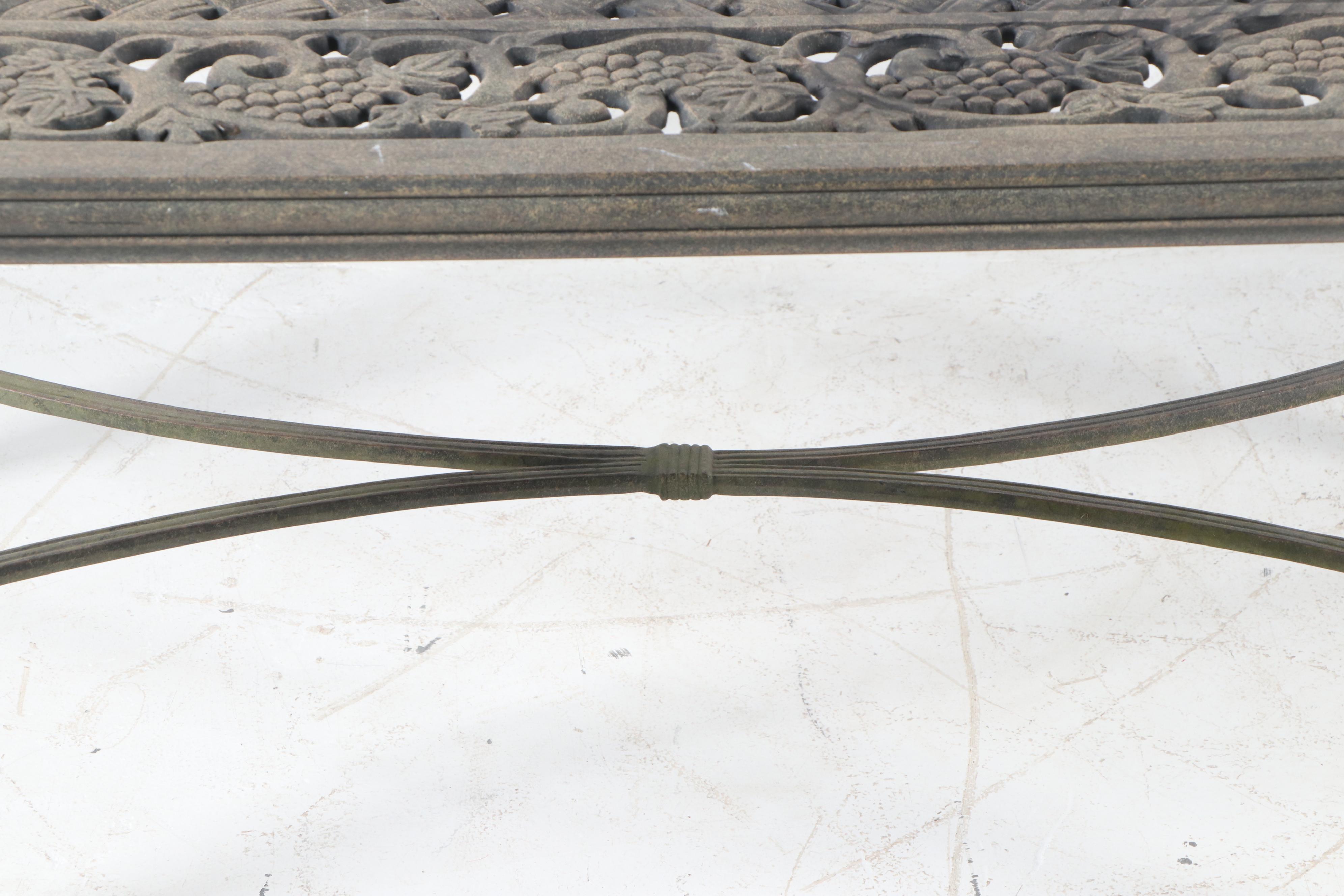 Woodard Landgrave Sofa, Coffee Table, Side Table and Chair