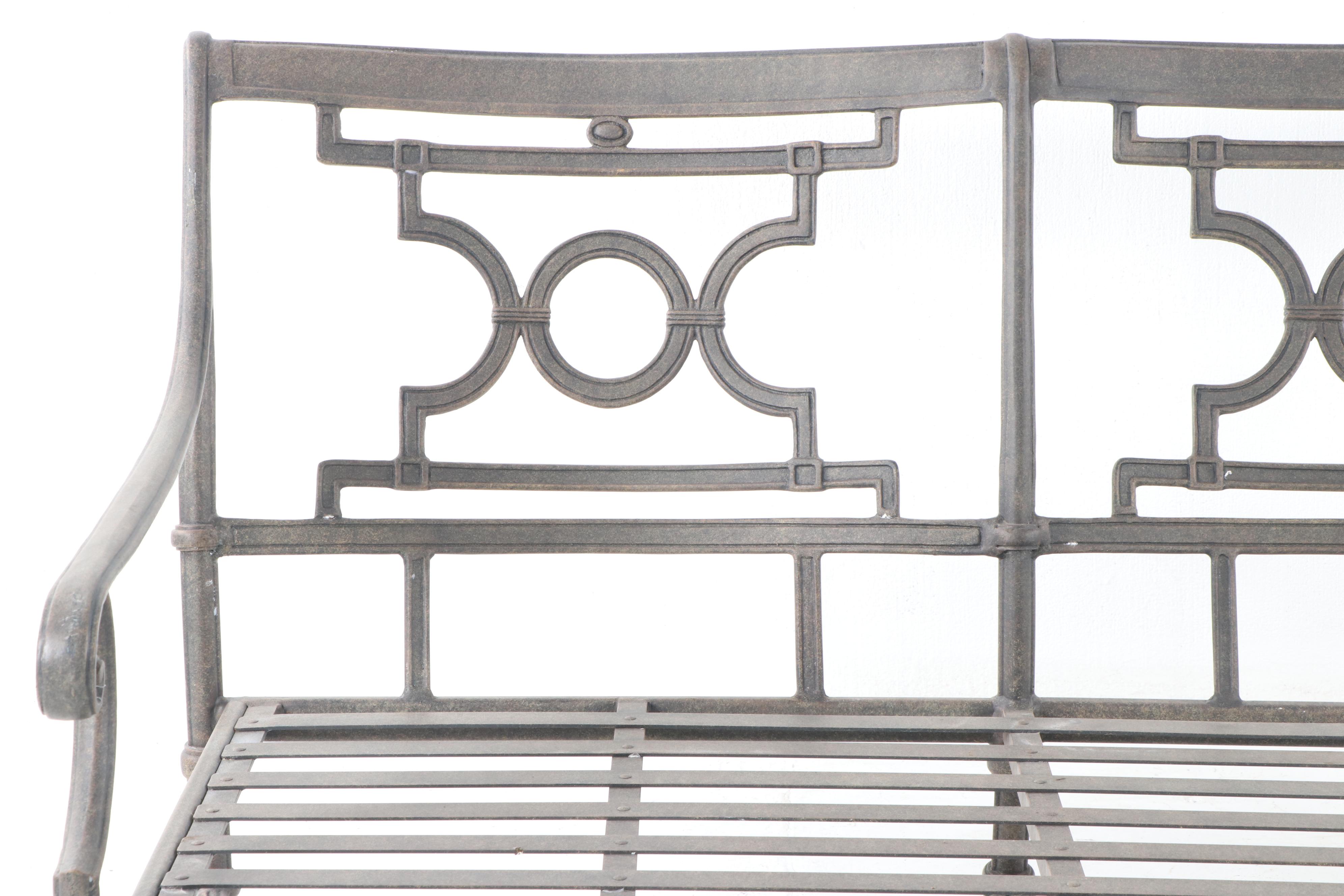 Woodard Landgrave Sofa, Coffee Table, Side Table and Chair